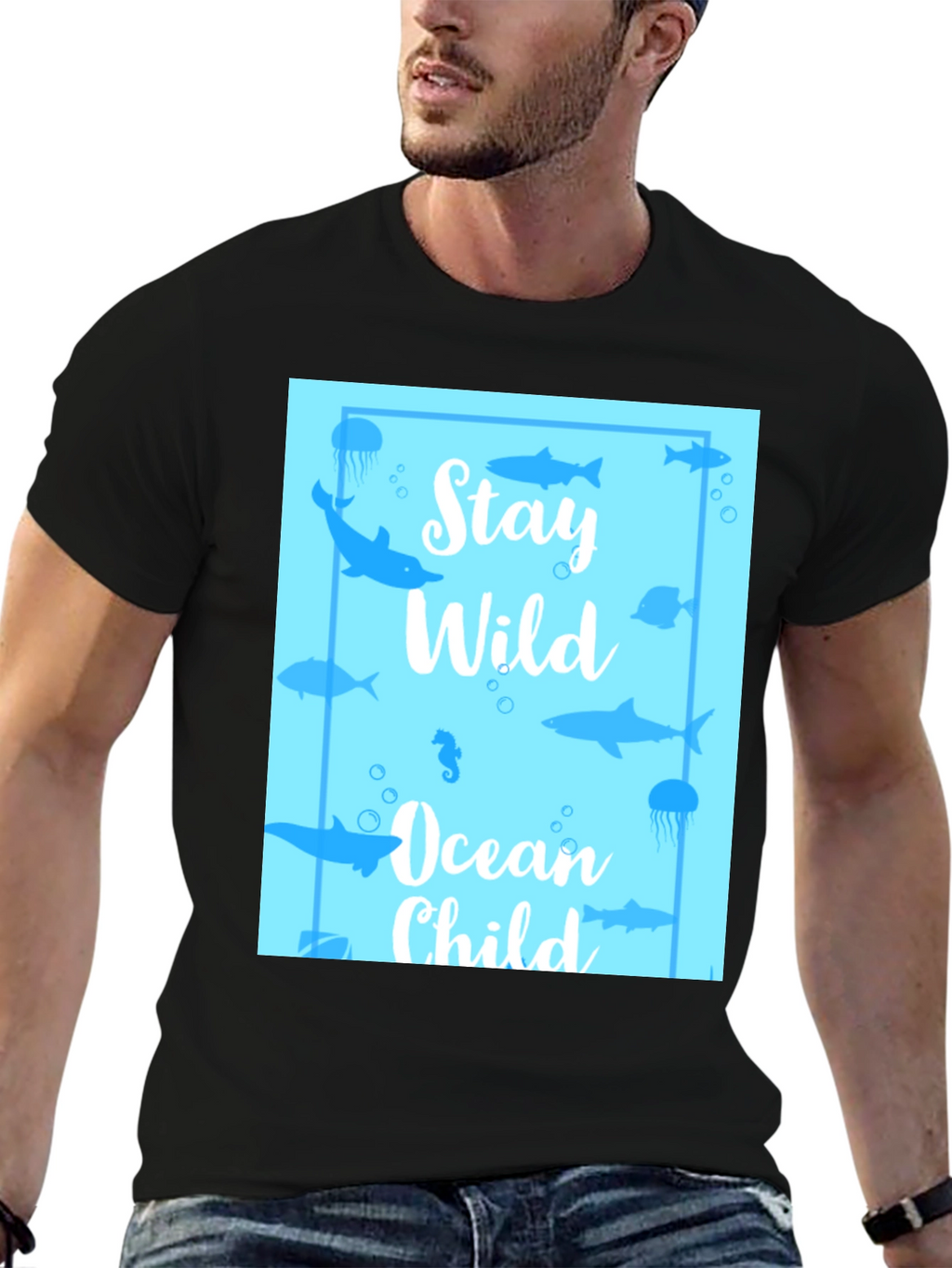 Stay Wild Ocean Child Graphic Tee