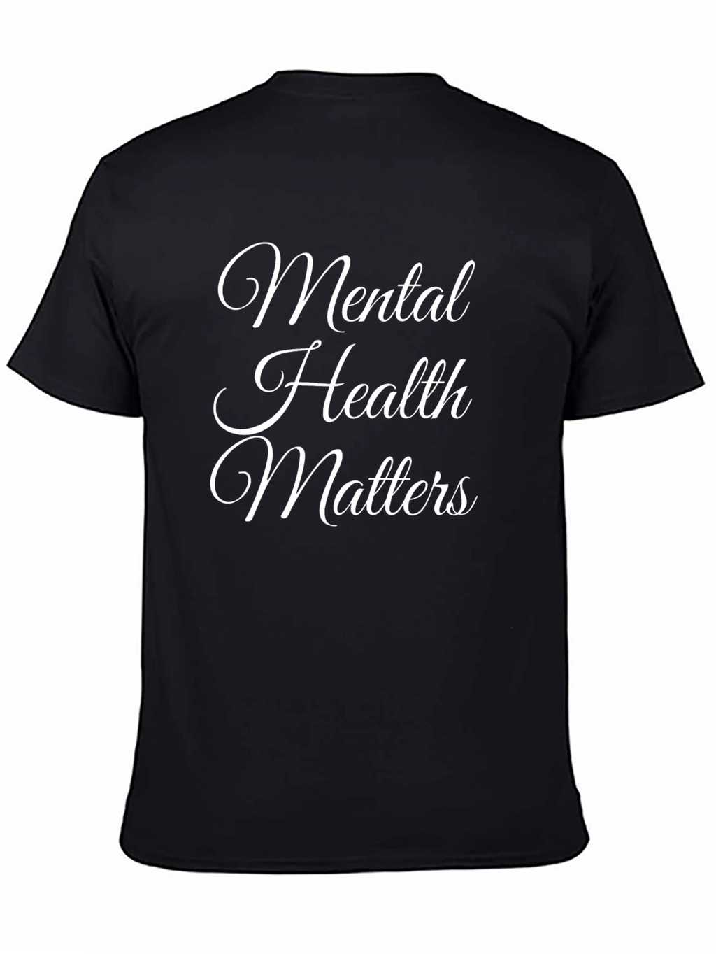 Mental Health Matters Black Graphic Tee