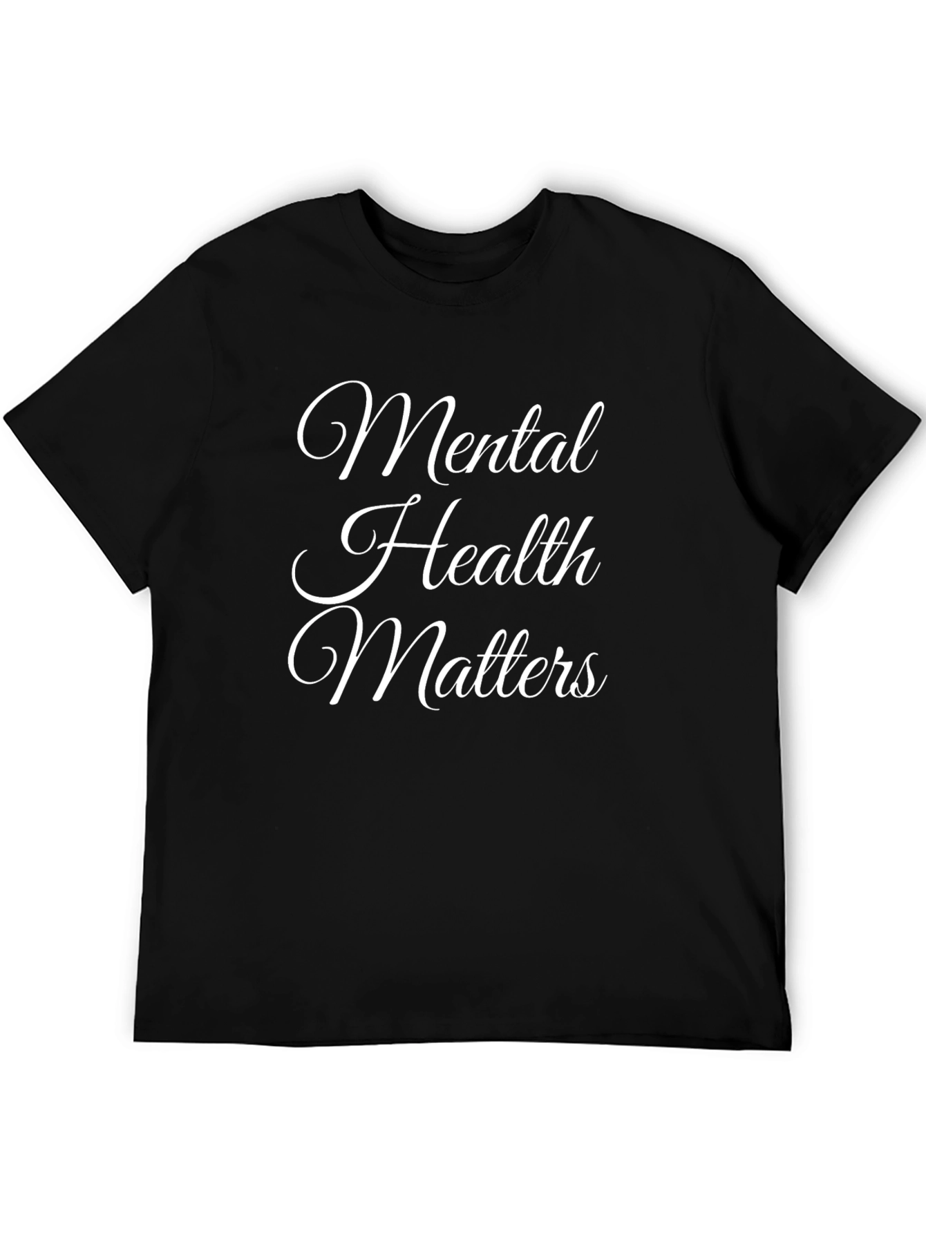 Mental Health Matters Black Graphic Tee