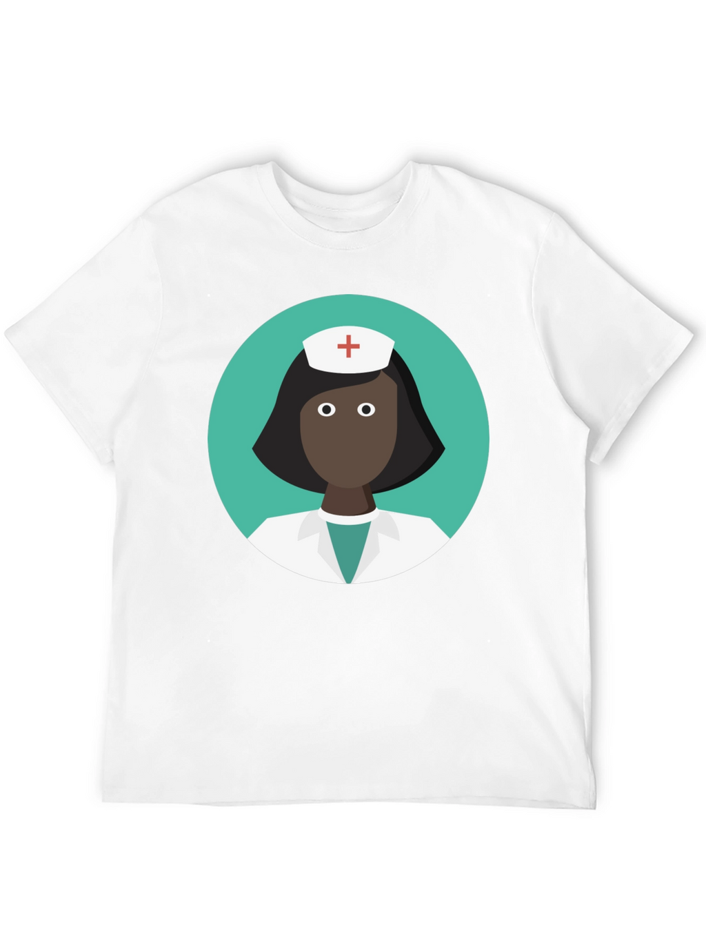 Nurse Graphic Black T-Shirt - Medical Professional Tee