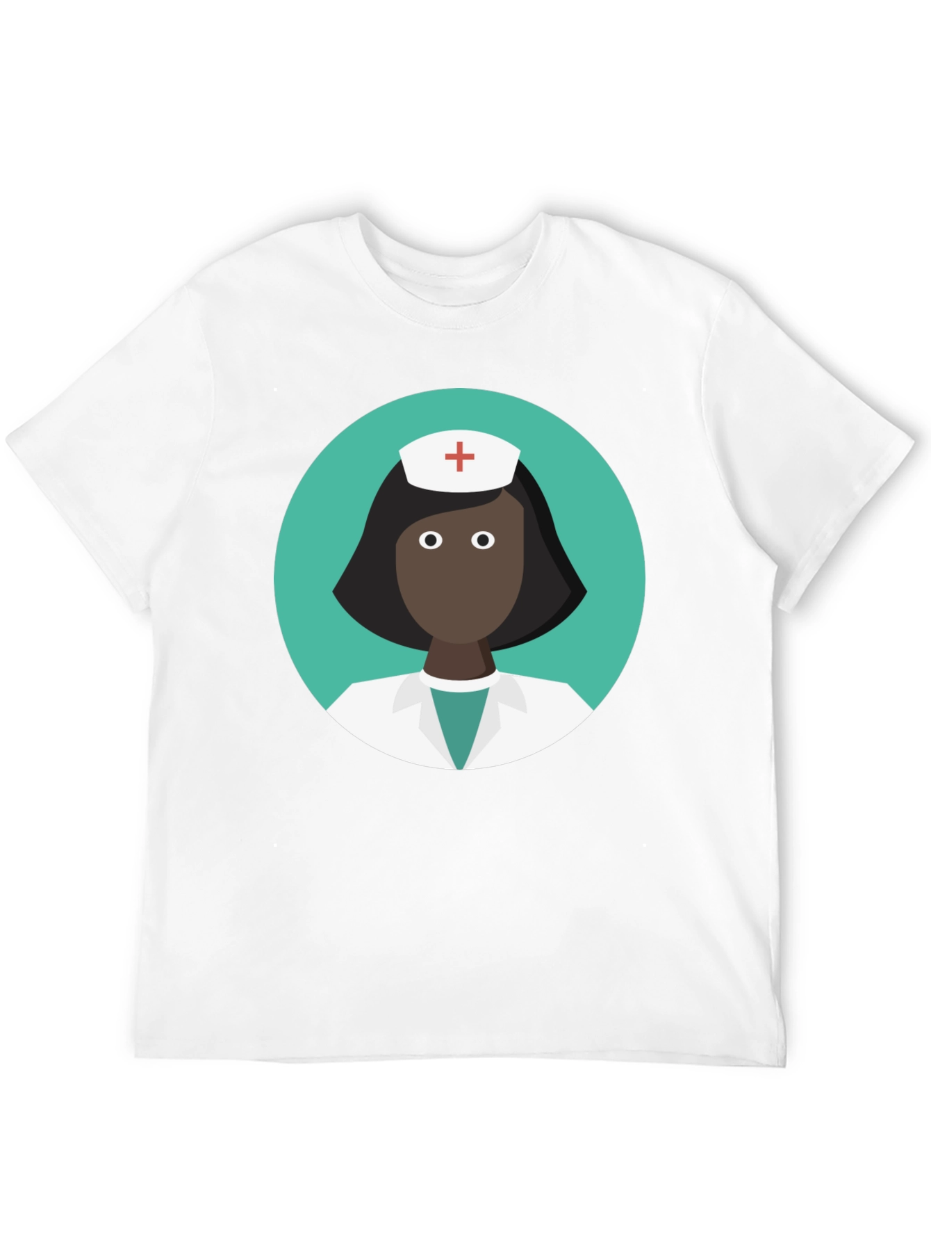 Nurse Graphic Black T-Shirt - Medical Professional Tee