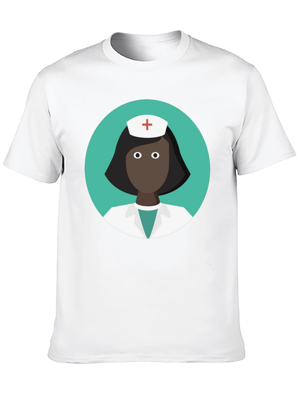 Nurse Graphic Black T-Shirt - Medical Professional Tee