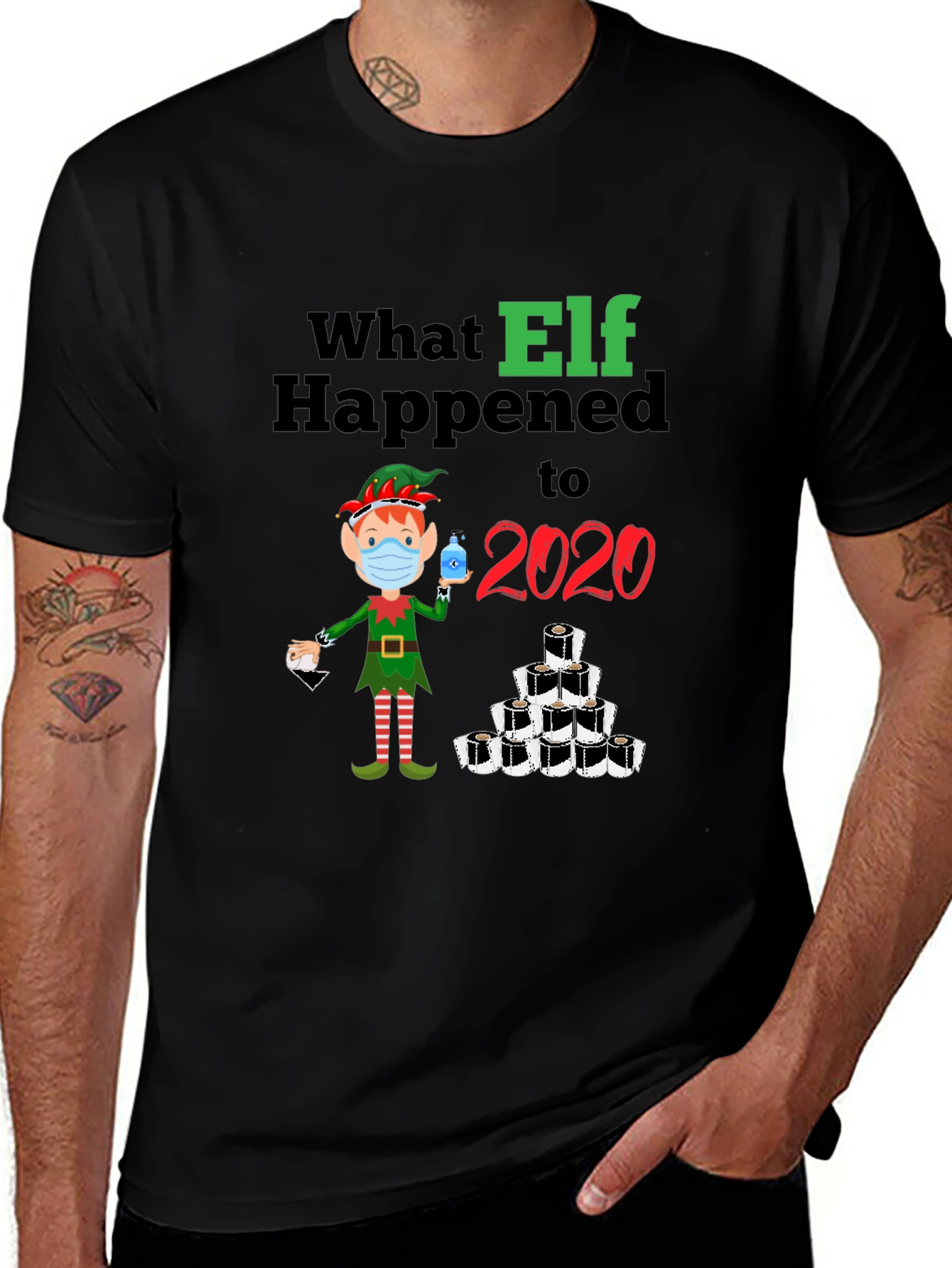 What Elf Happened to 2020 Christmas T-Shirt