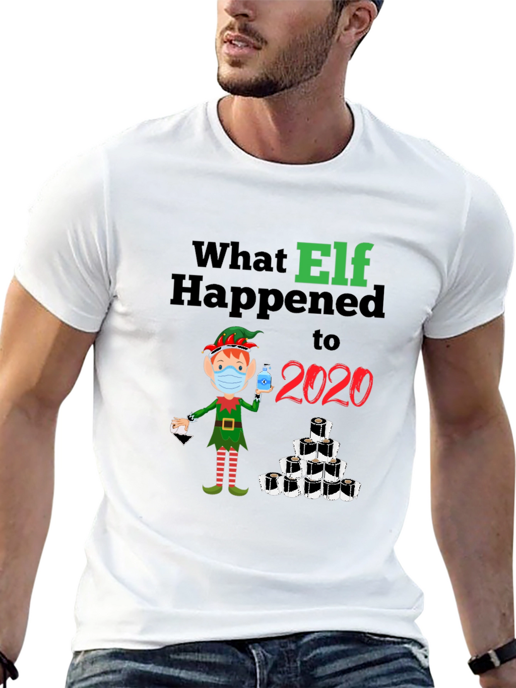 What Elf Happened to 2020 Christmas T-Shirt