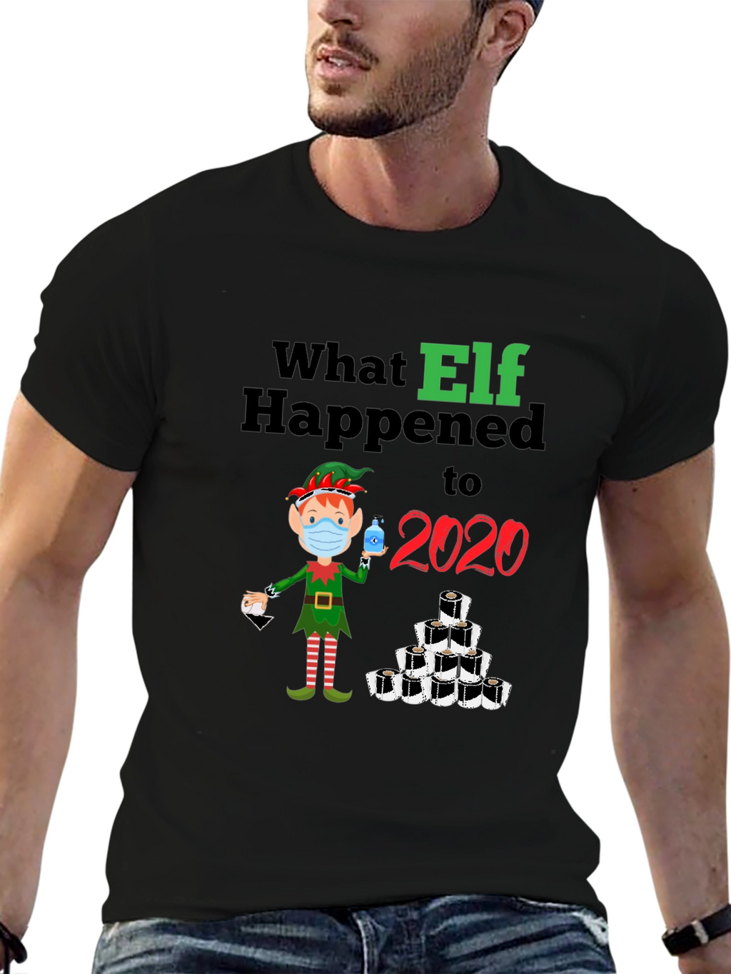 What Elf Happened to 2020 Christmas T-Shirt