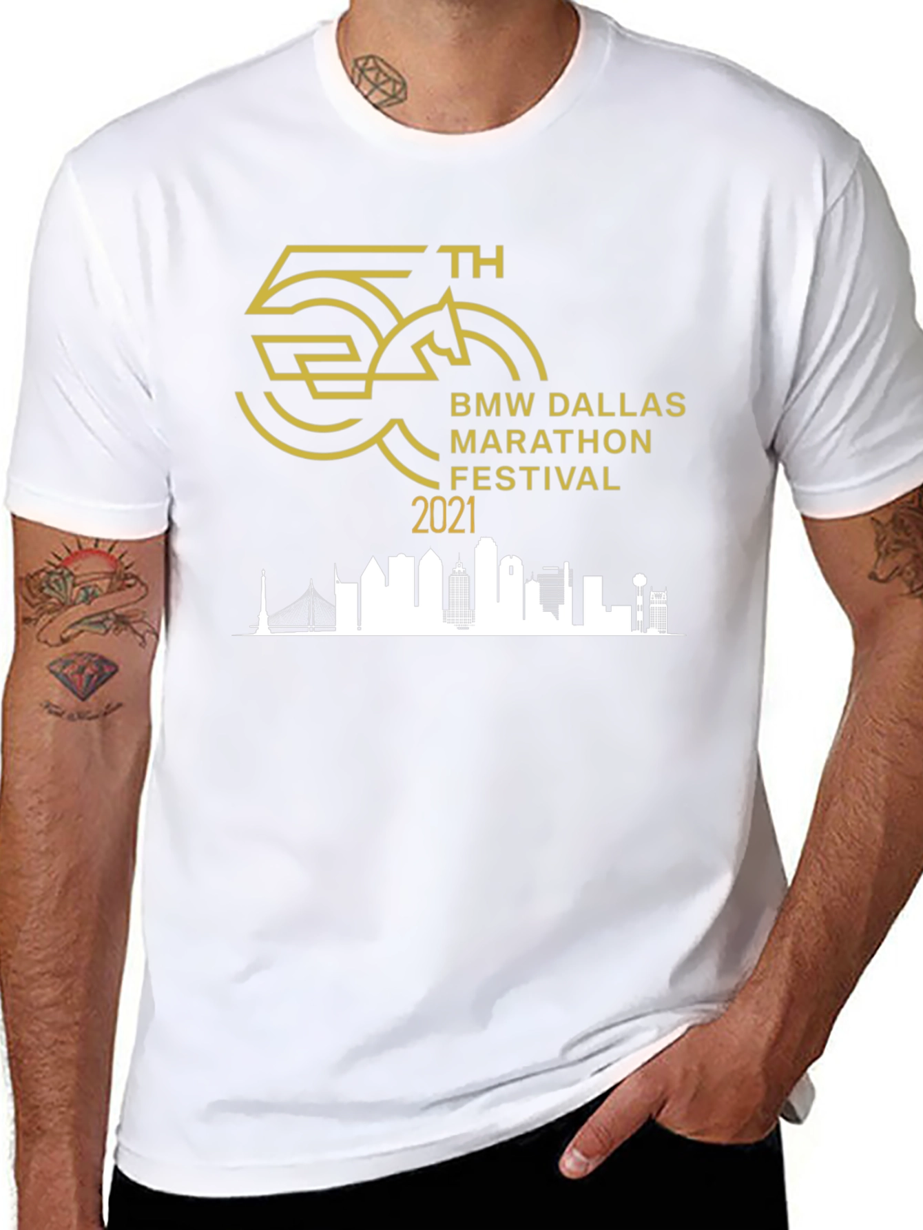 BMW Dallas Marathon 2021 T-Shirt
