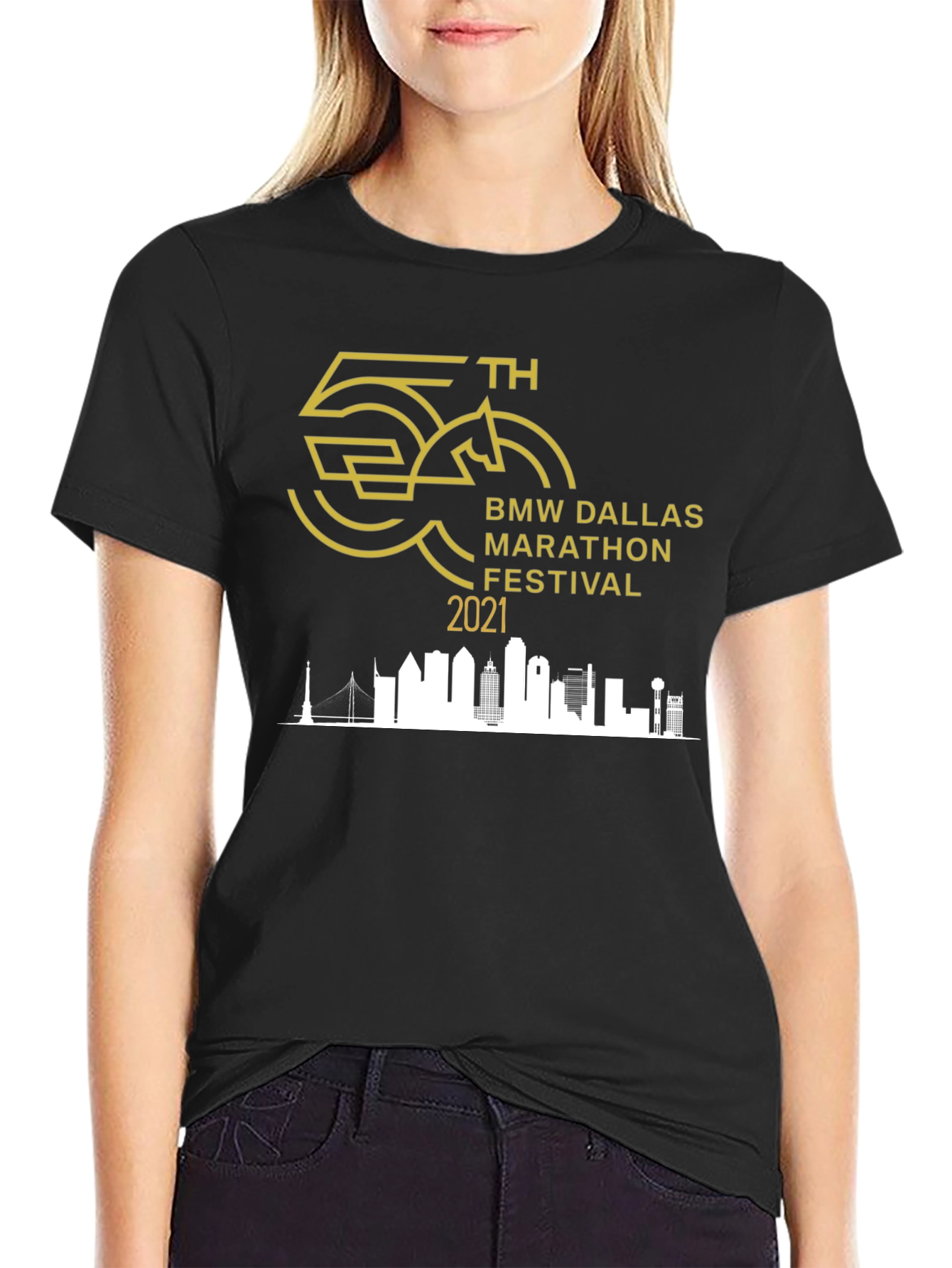 BMW Dallas Marathon 2021 T-Shirt