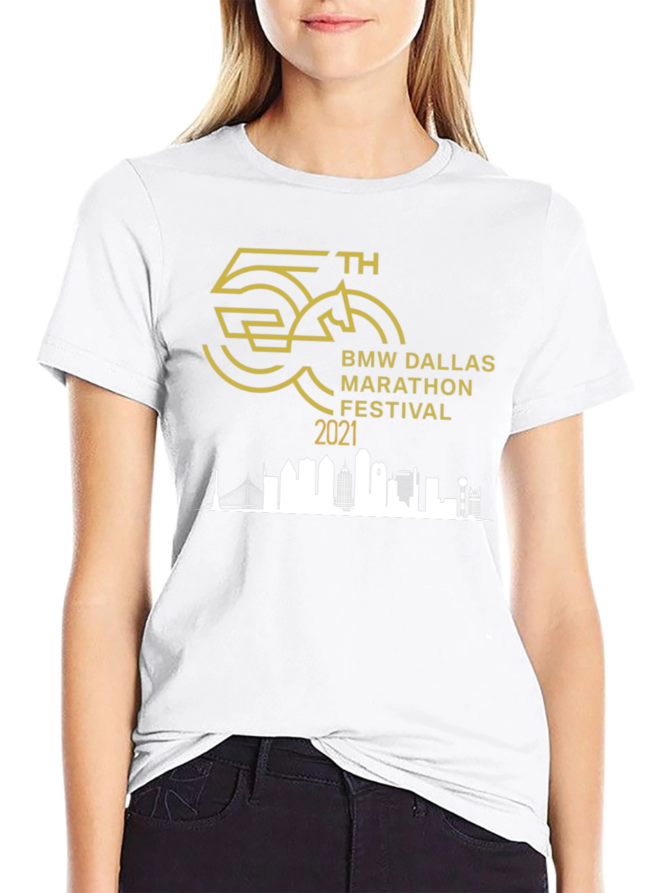BMW Dallas Marathon 2021 T-Shirt