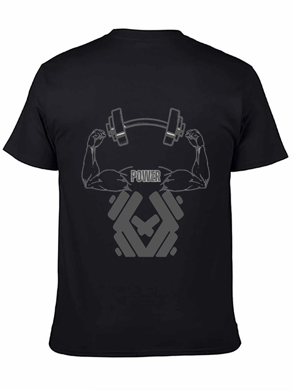 Power Graphic T-Shirt - Gym & Fitness Apparel