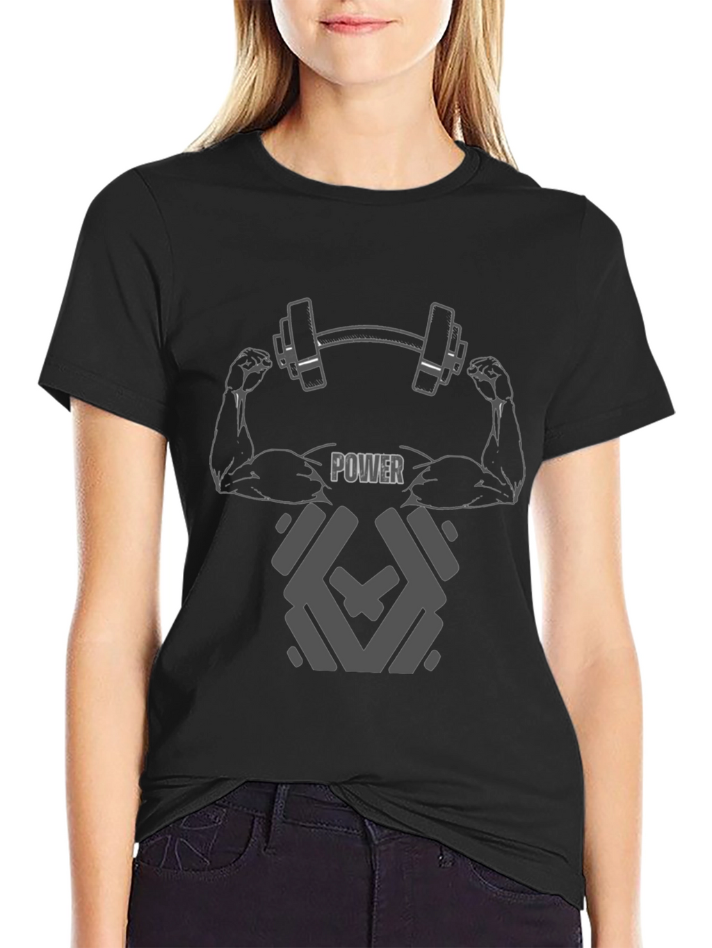 Power Graphic T-Shirt - Gym & Fitness Apparel