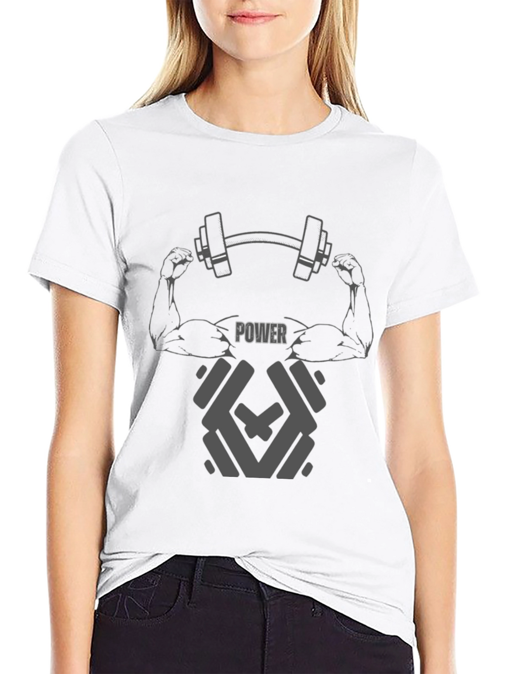 Power Graphic T-Shirt - Gym & Fitness Apparel