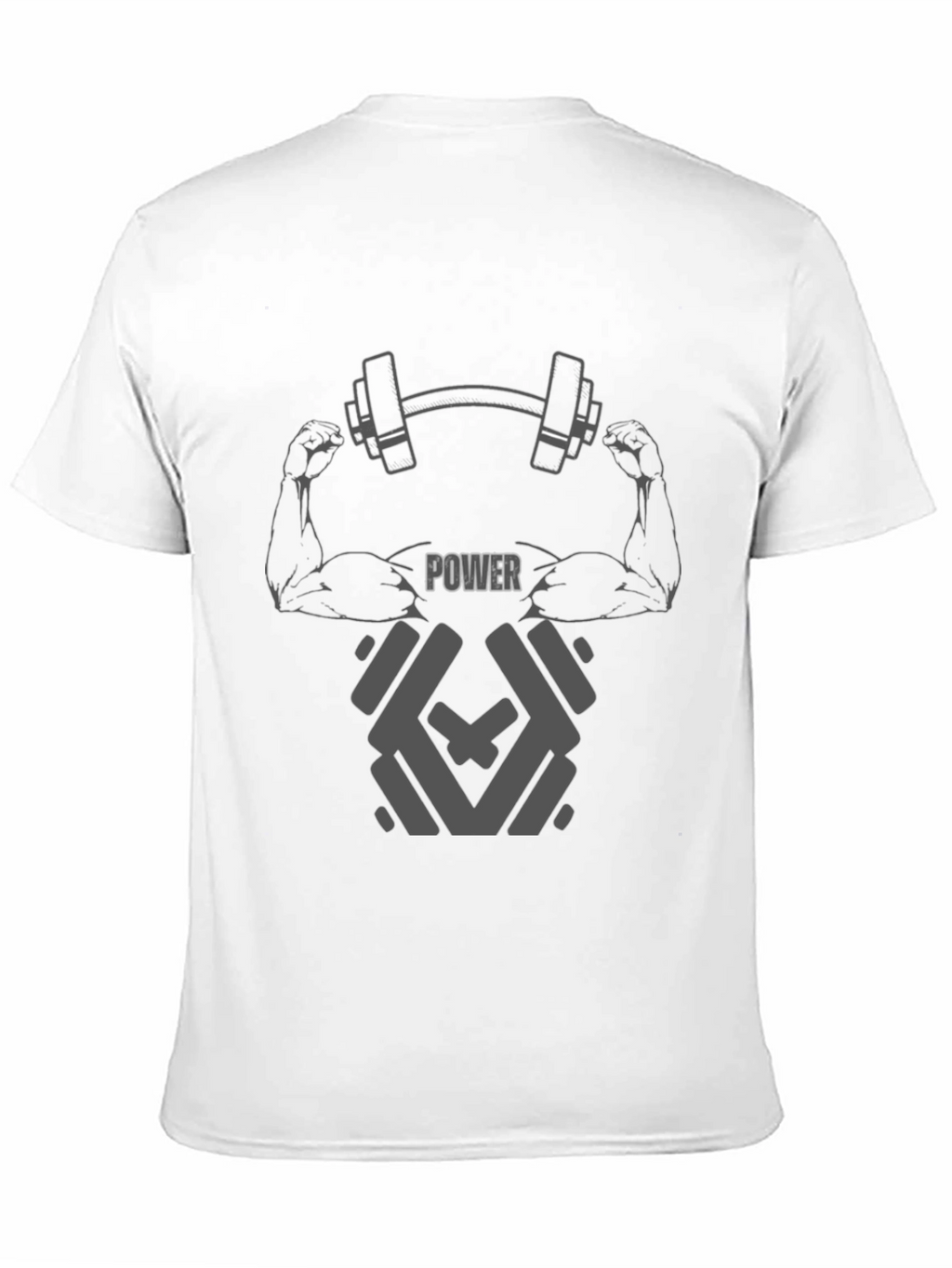 Power Graphic T-Shirt - Gym & Fitness Apparel