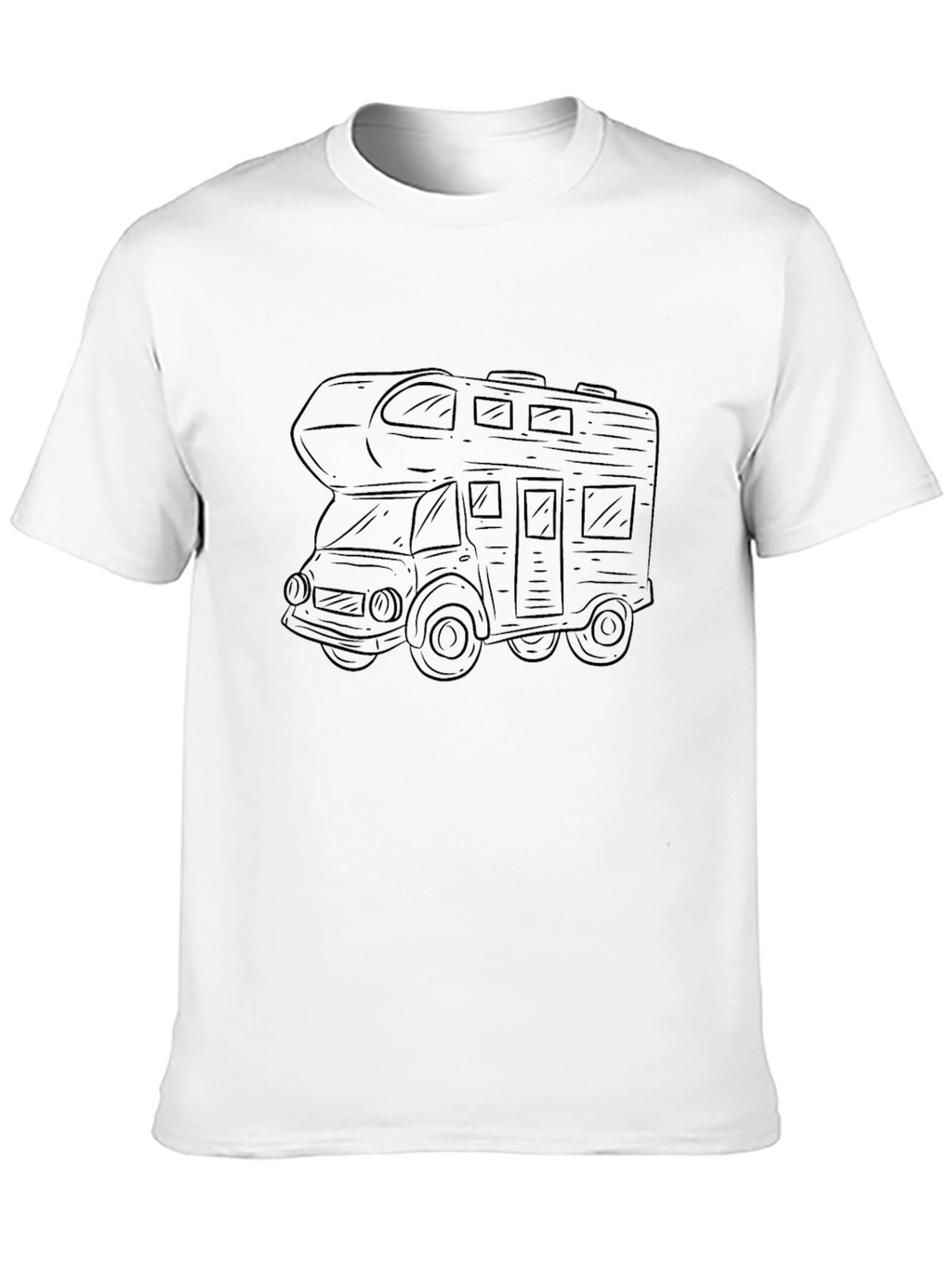 Black RV Graphic Tee - Comfort & Style