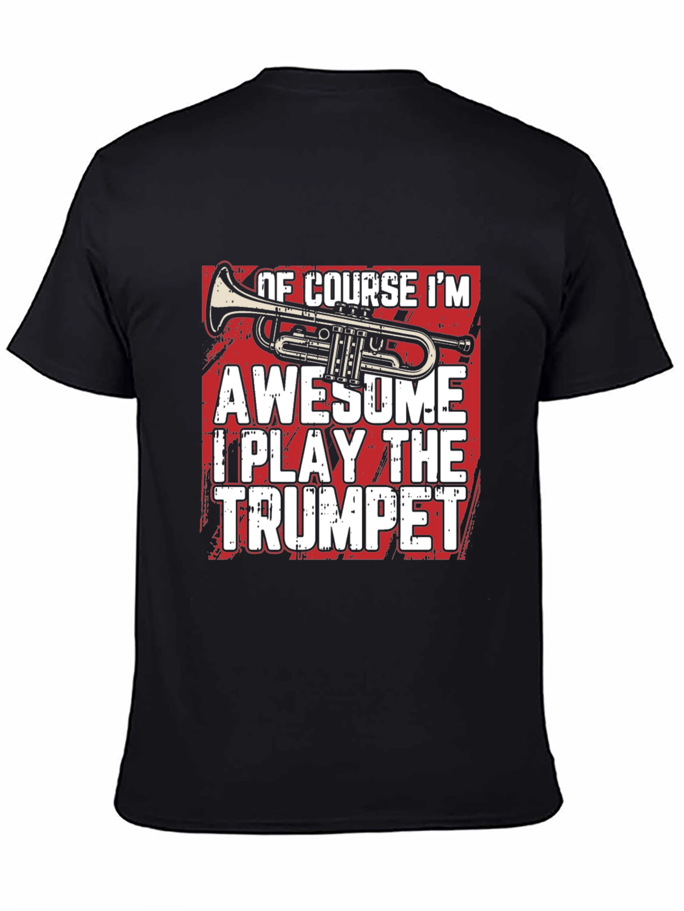 Awesome Trumpet Player Graphic T-Shirt