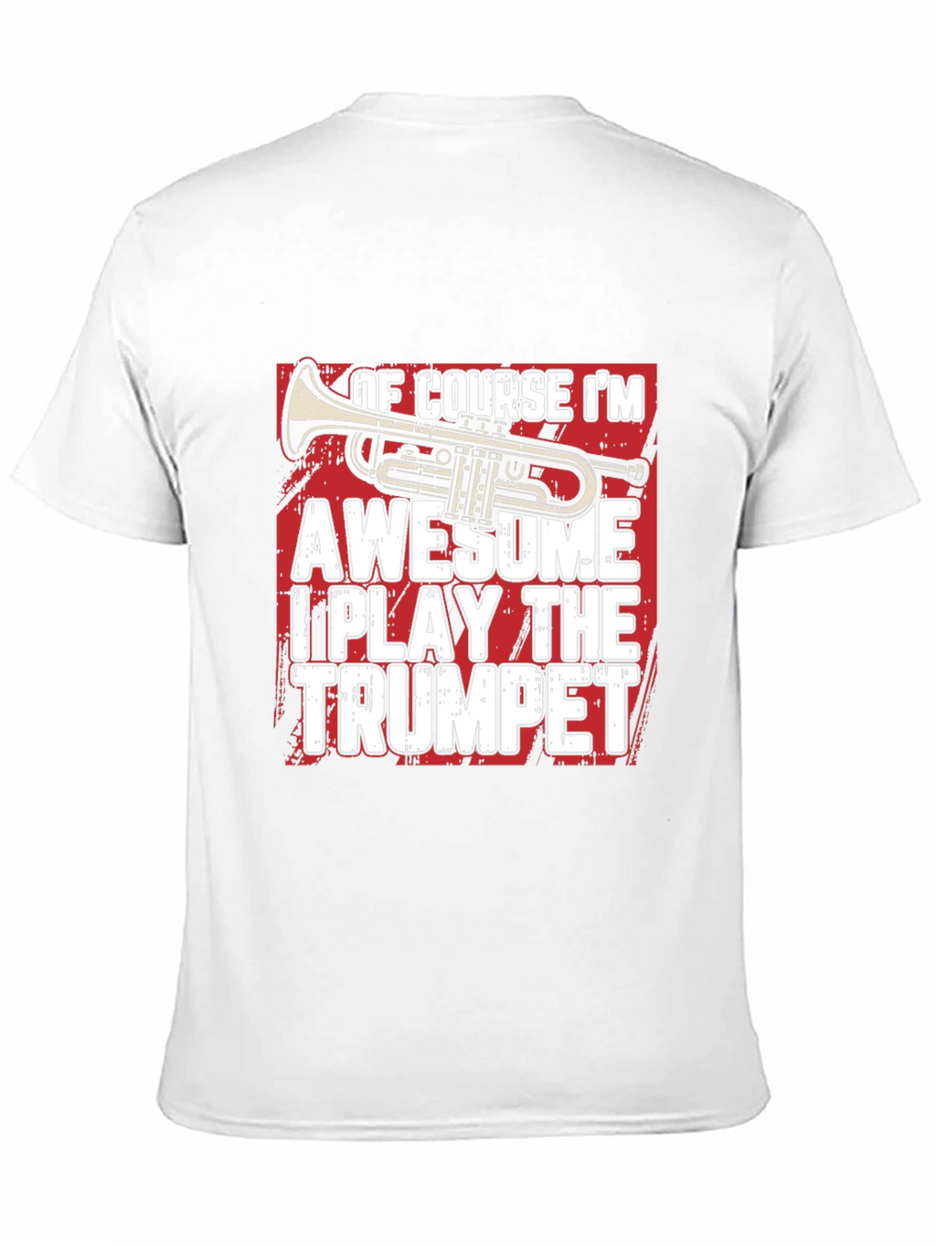Awesome Trumpet Player Graphic T-Shirt