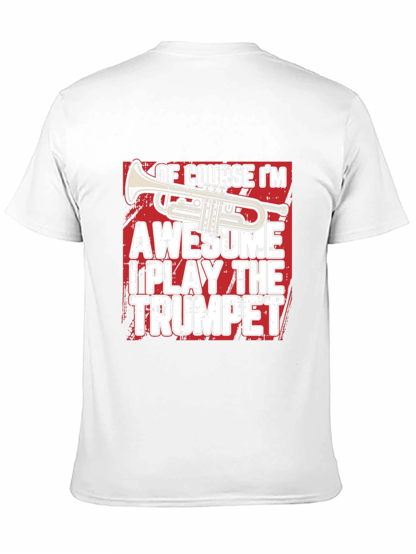 Awesome Trumpet Player Graphic T-Shirt