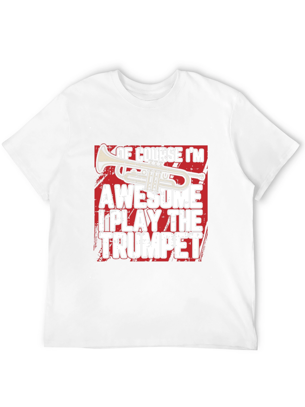 Awesome Trumpet Player Graphic T-Shirt