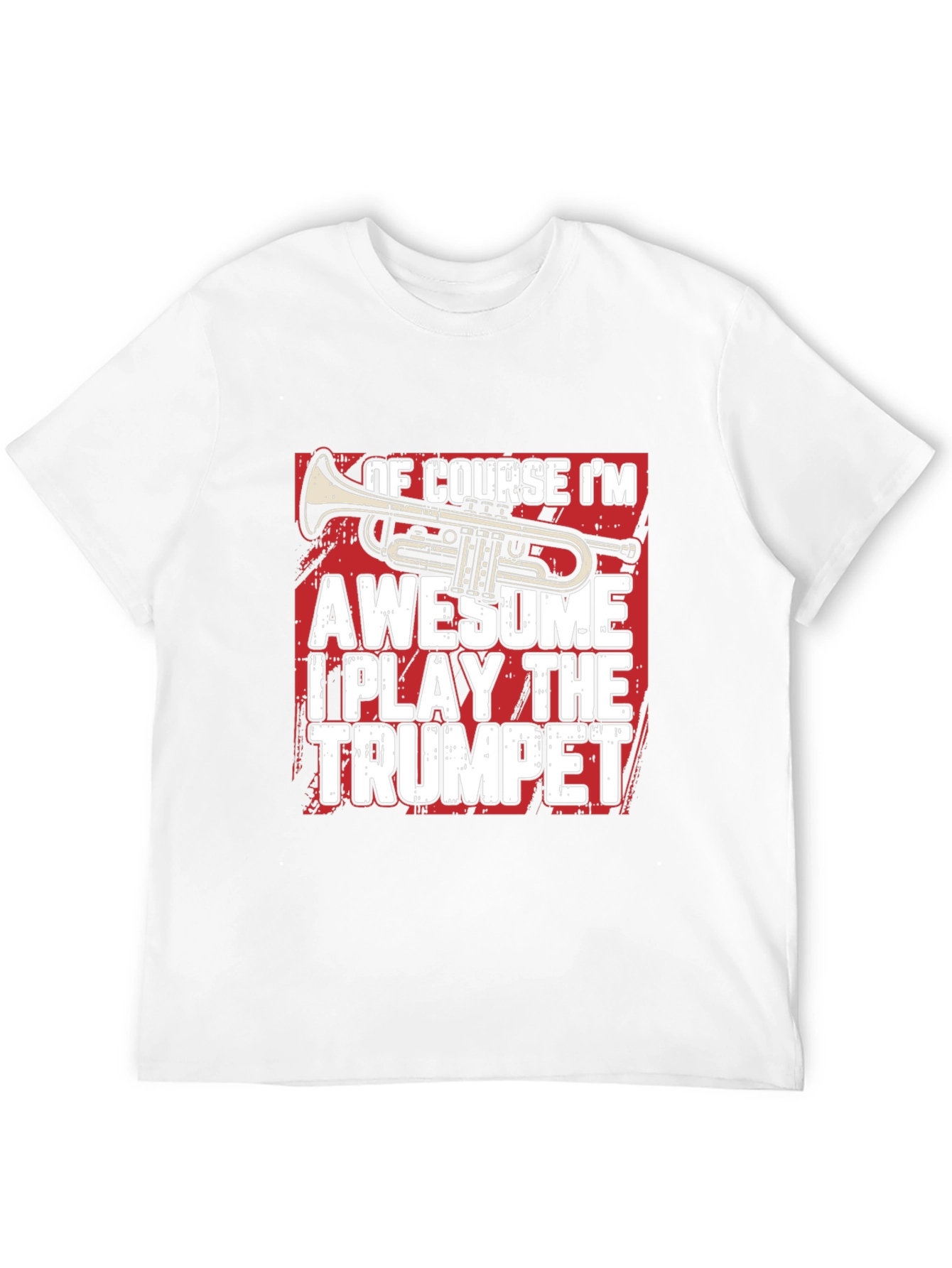 Awesome Trumpet Player Graphic T-Shirt