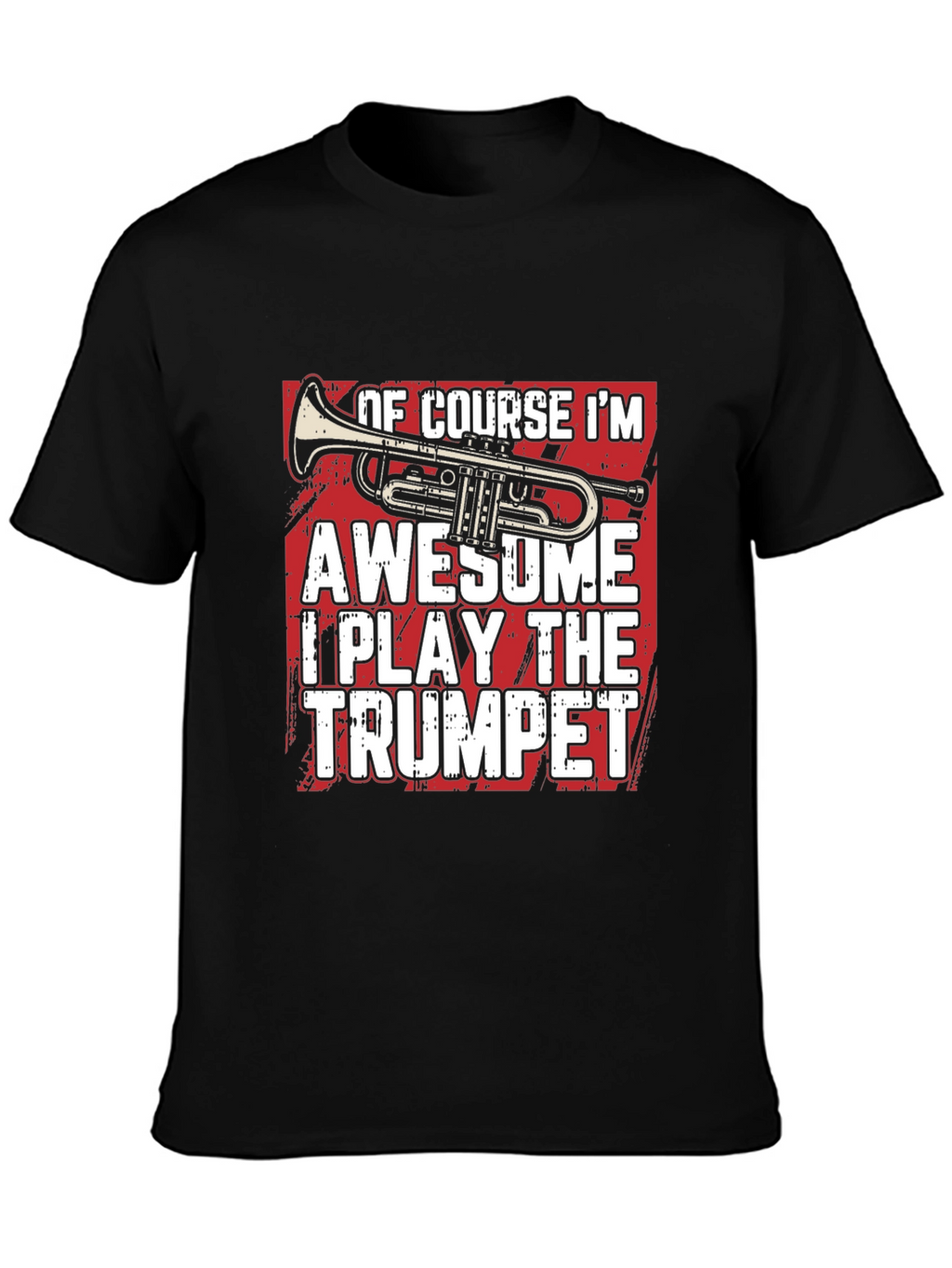 Awesome Trumpet Player Graphic T-Shirt
