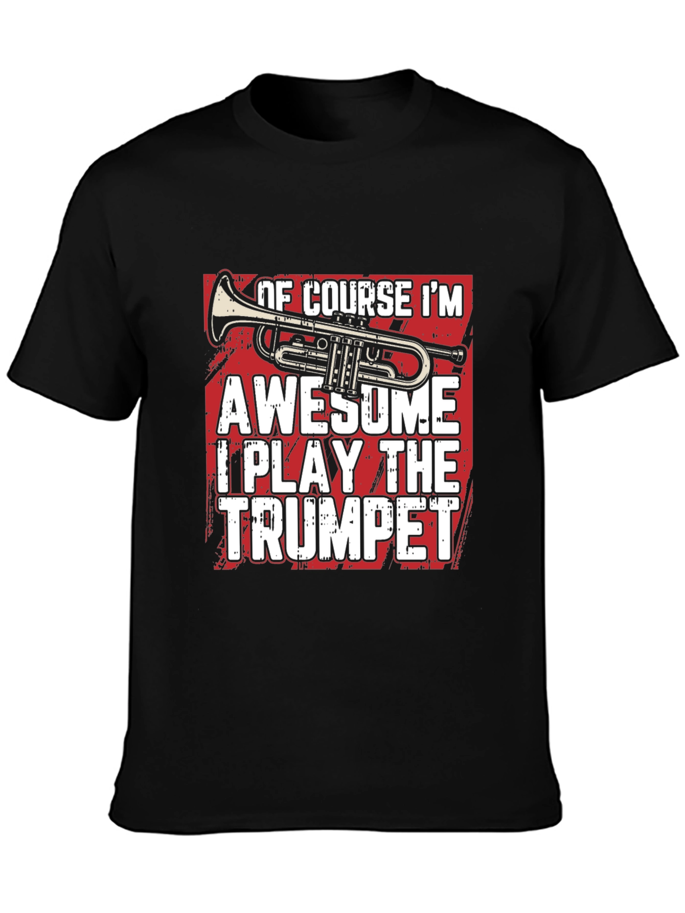 Awesome Trumpet Player Graphic T-Shirt