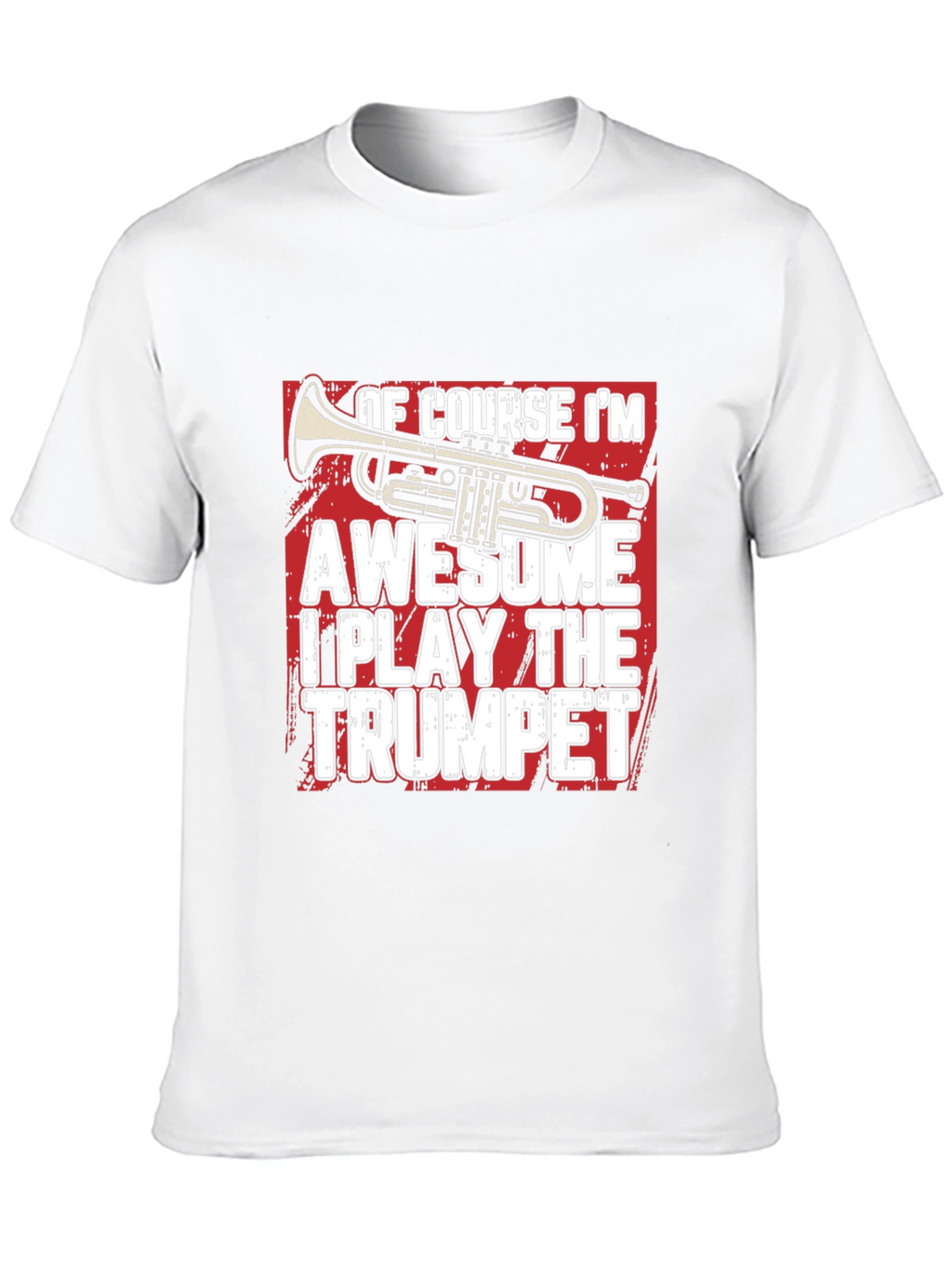 Awesome Trumpet Player Graphic T-Shirt