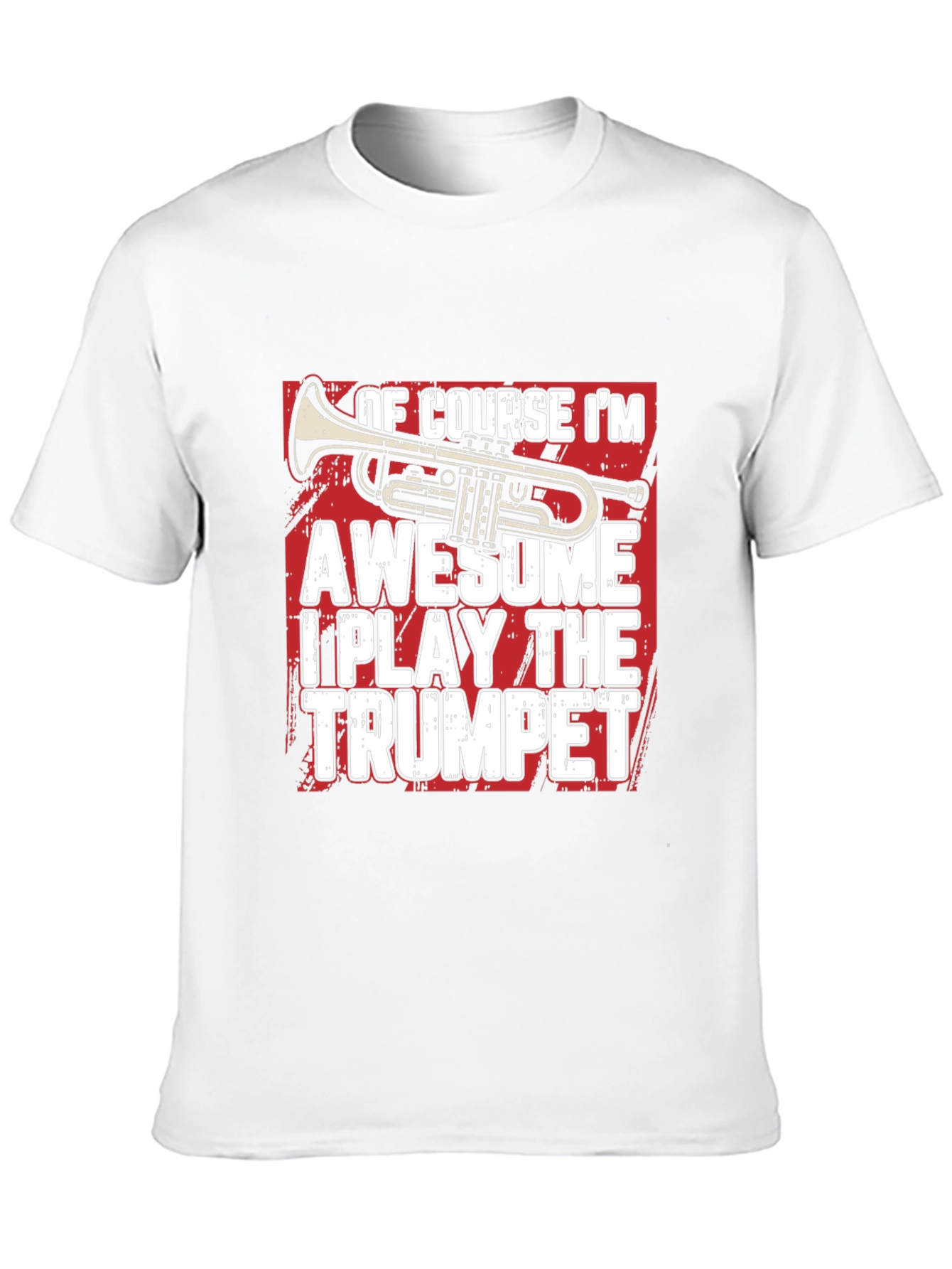 Awesome Trumpet Player Graphic T-Shirt