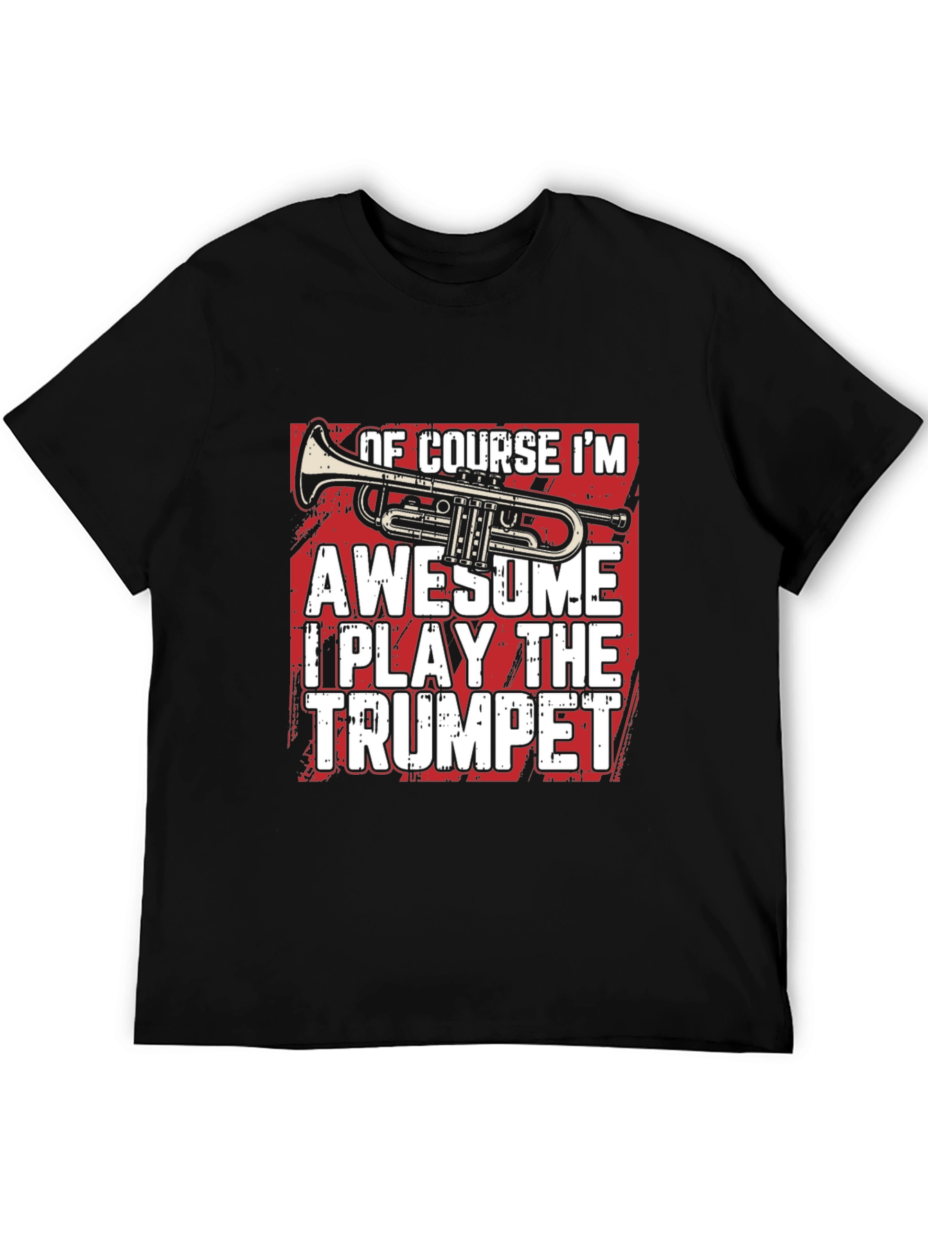 Awesome Trumpet Player Graphic T-Shirt