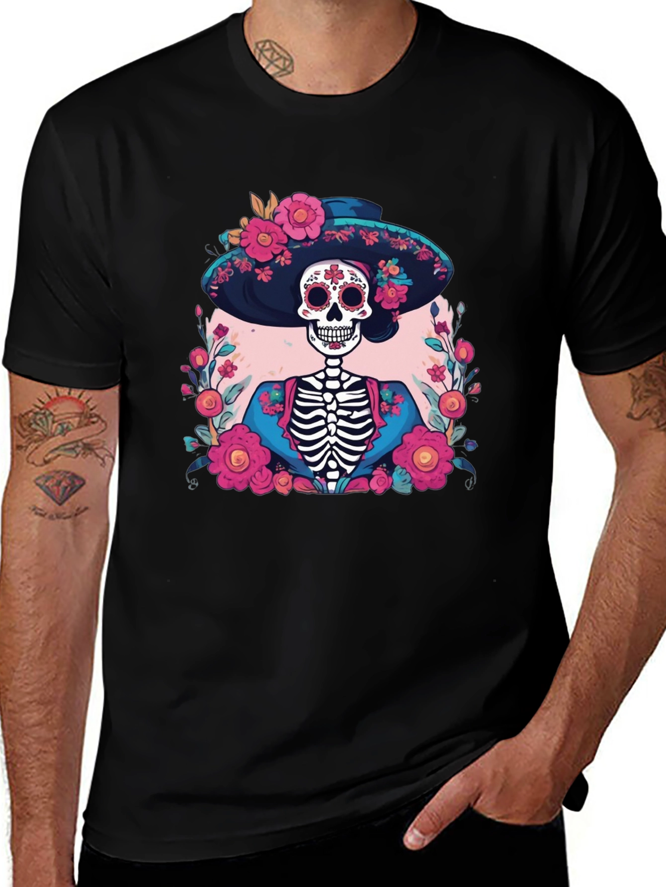 Day of the Dead Skeleton T-Shirt