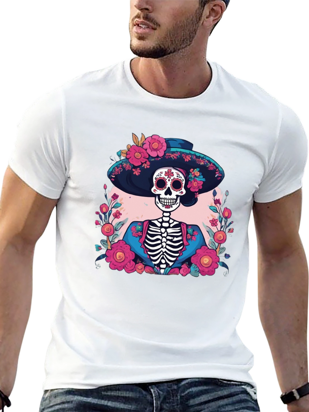 Day of the Dead Skeleton T-Shirt