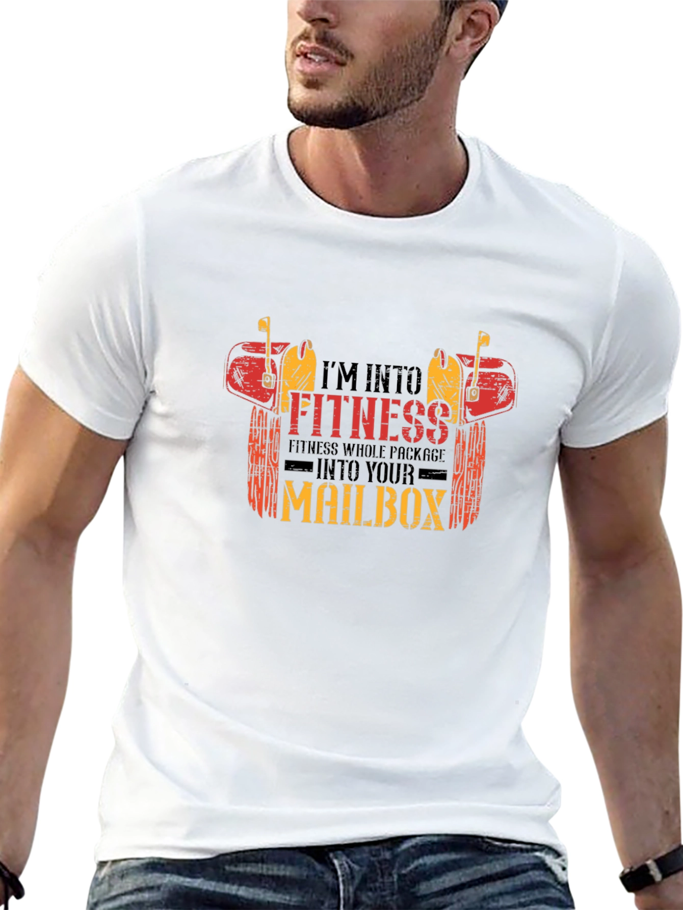 Im Into Fitness - Mailbox Graphic Tee