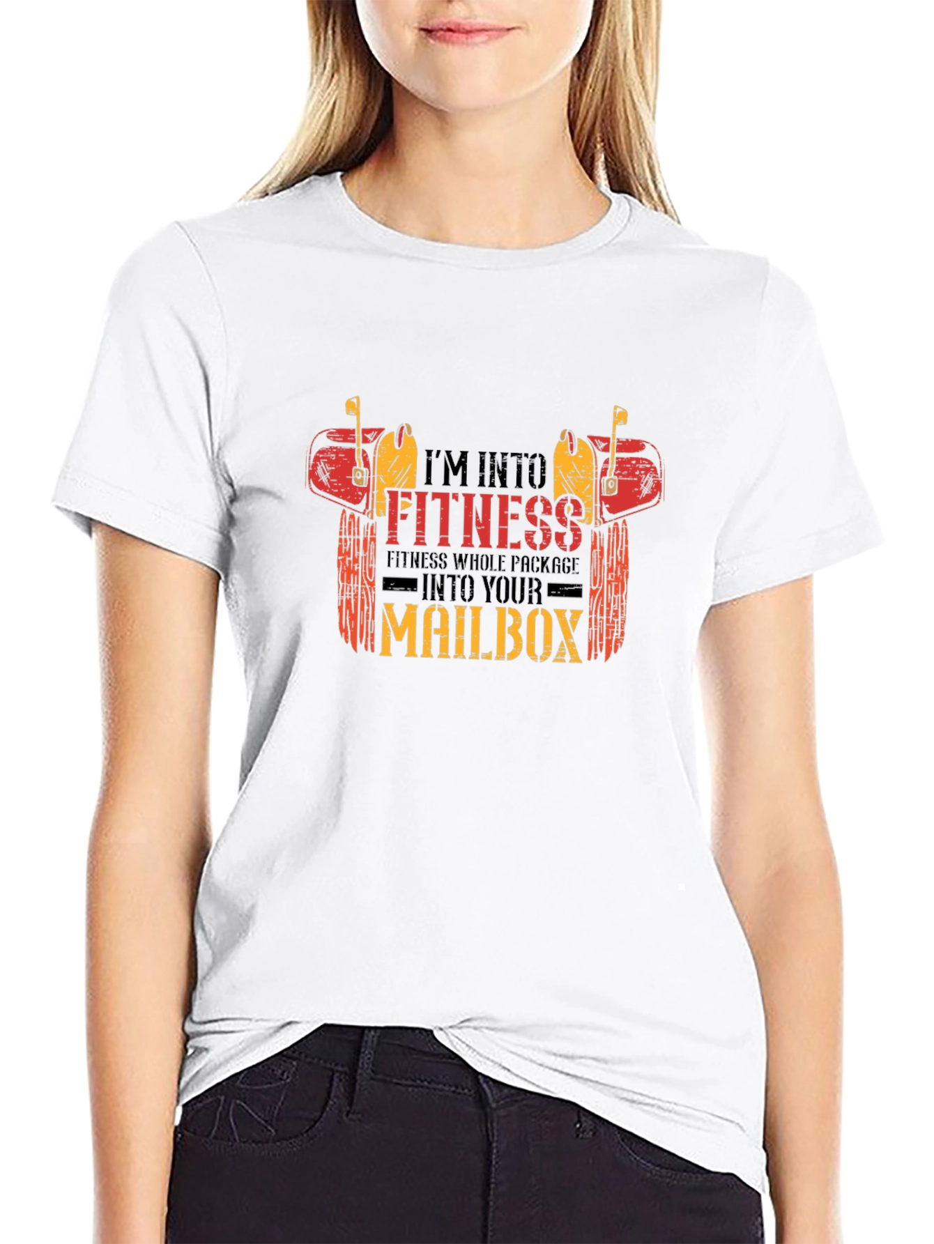 Im Into Fitness - Mailbox Graphic Tee