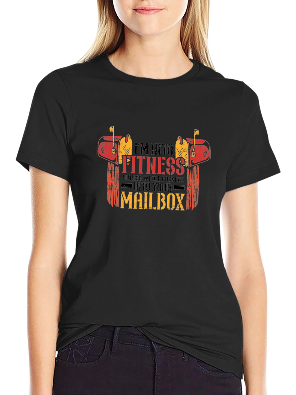 Im Into Fitness - Mailbox Graphic Tee