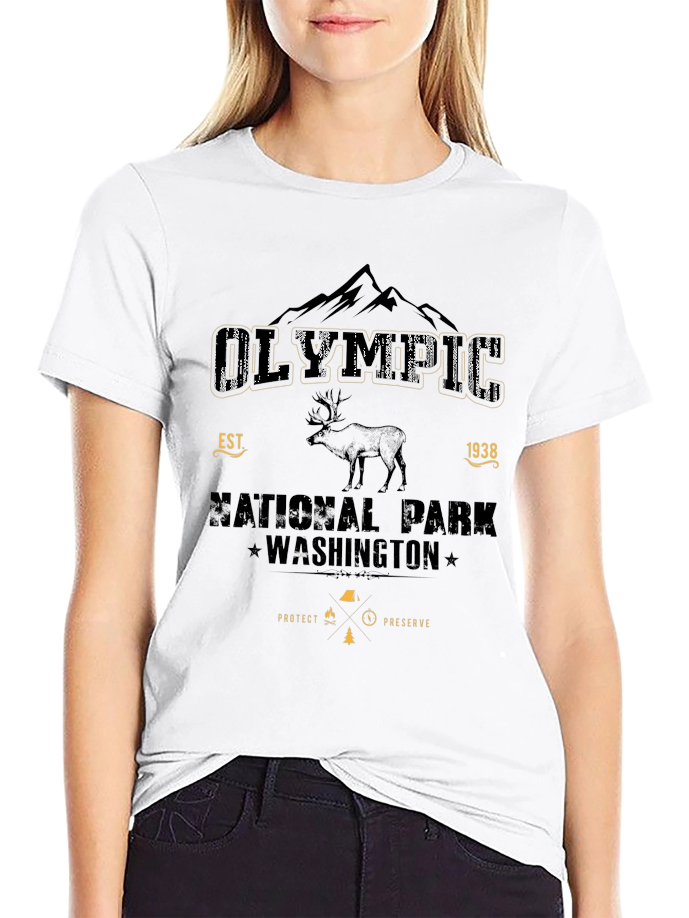 Olympic National Park Graphic T-Shirt