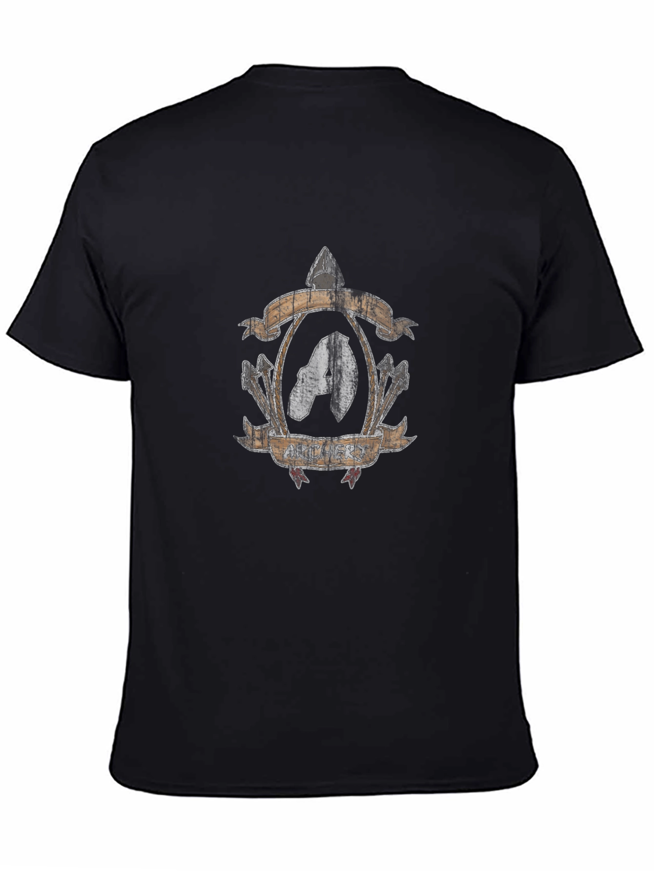 Vintage Crest Black T-Shirt