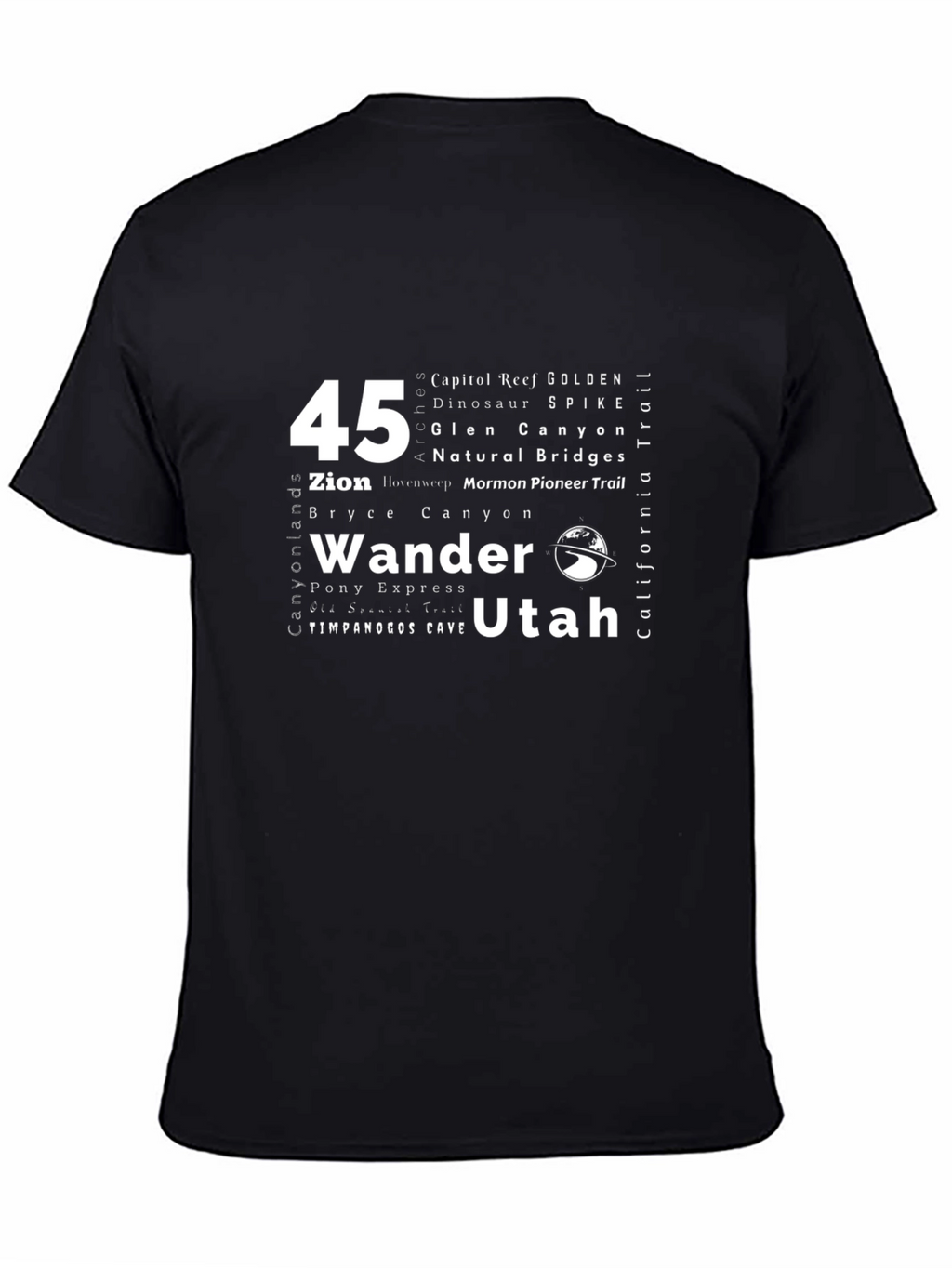 Utah National Parks Graphic Tee