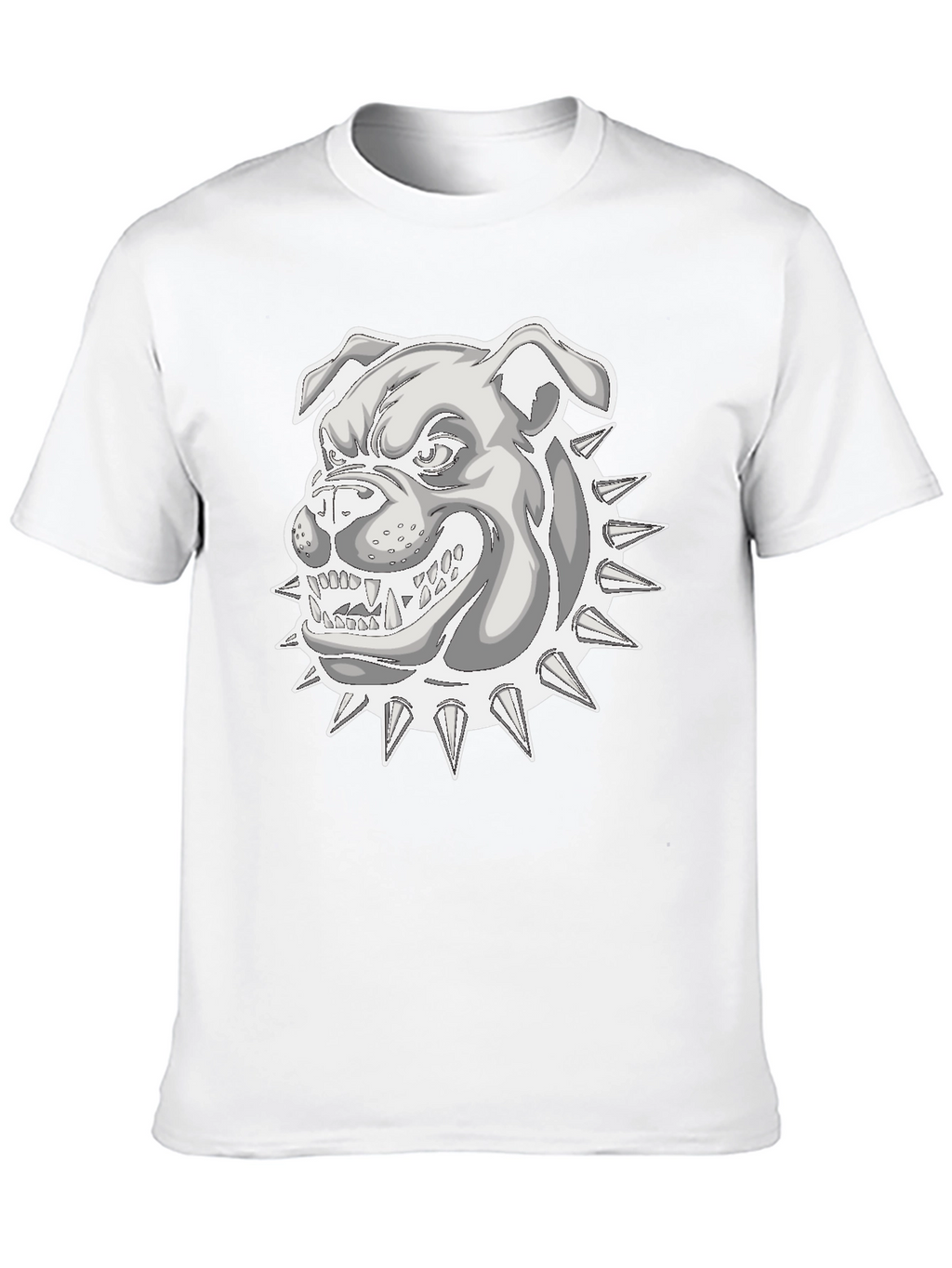 Cool Bulldog Graphic T-Shirt - Black