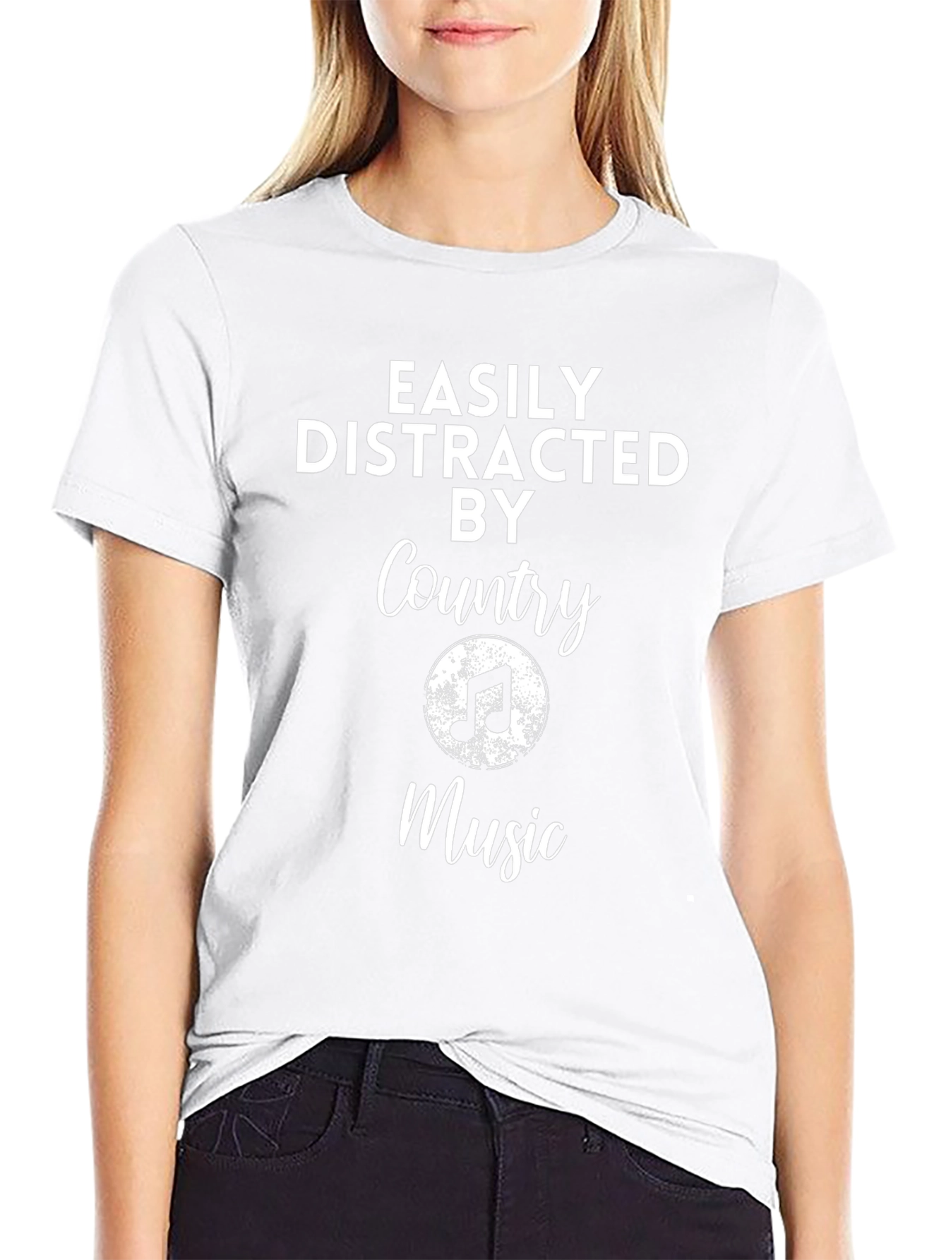 Country Music T-Shirt - Easily Distracted