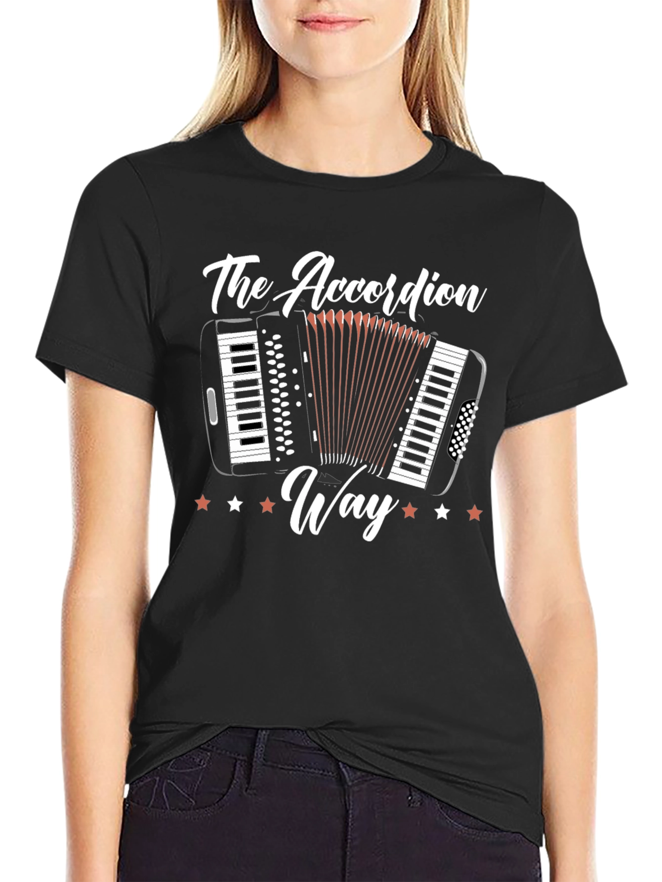 The Accordion Way T-Shirt - Musician Gift