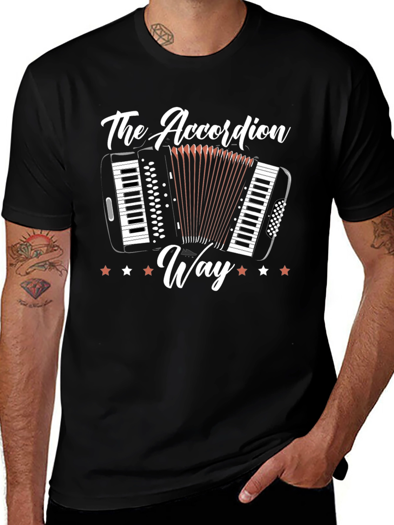 The Accordion Way T-Shirt - Musician Gift