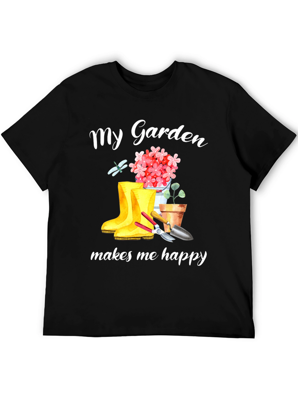 My Garden Makes Me Happy T-Shirt