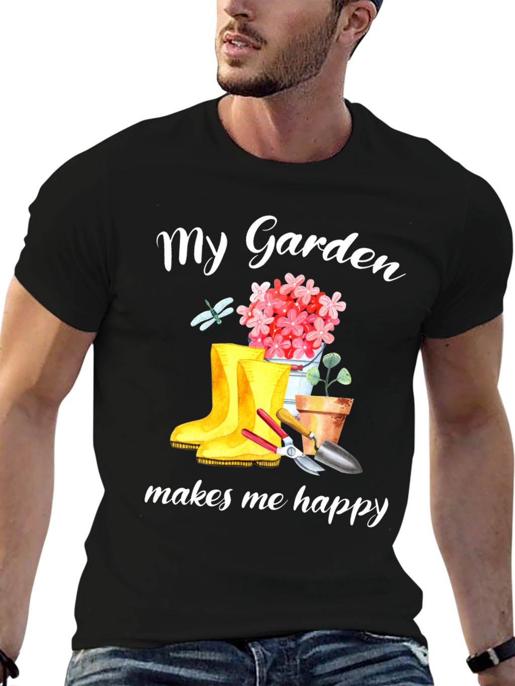 My Garden Makes Me Happy T-Shirt
