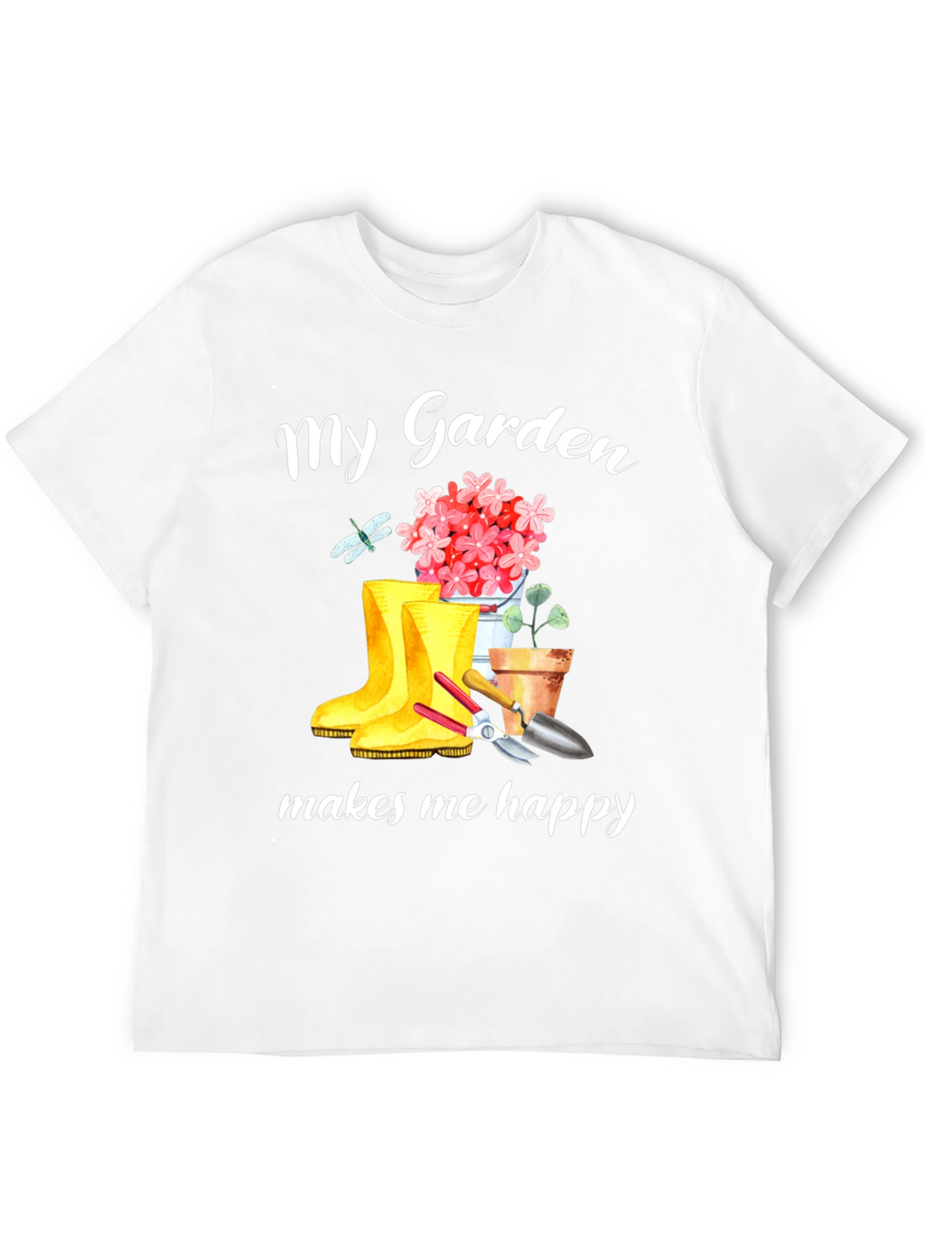 My Garden Makes Me Happy T-Shirt