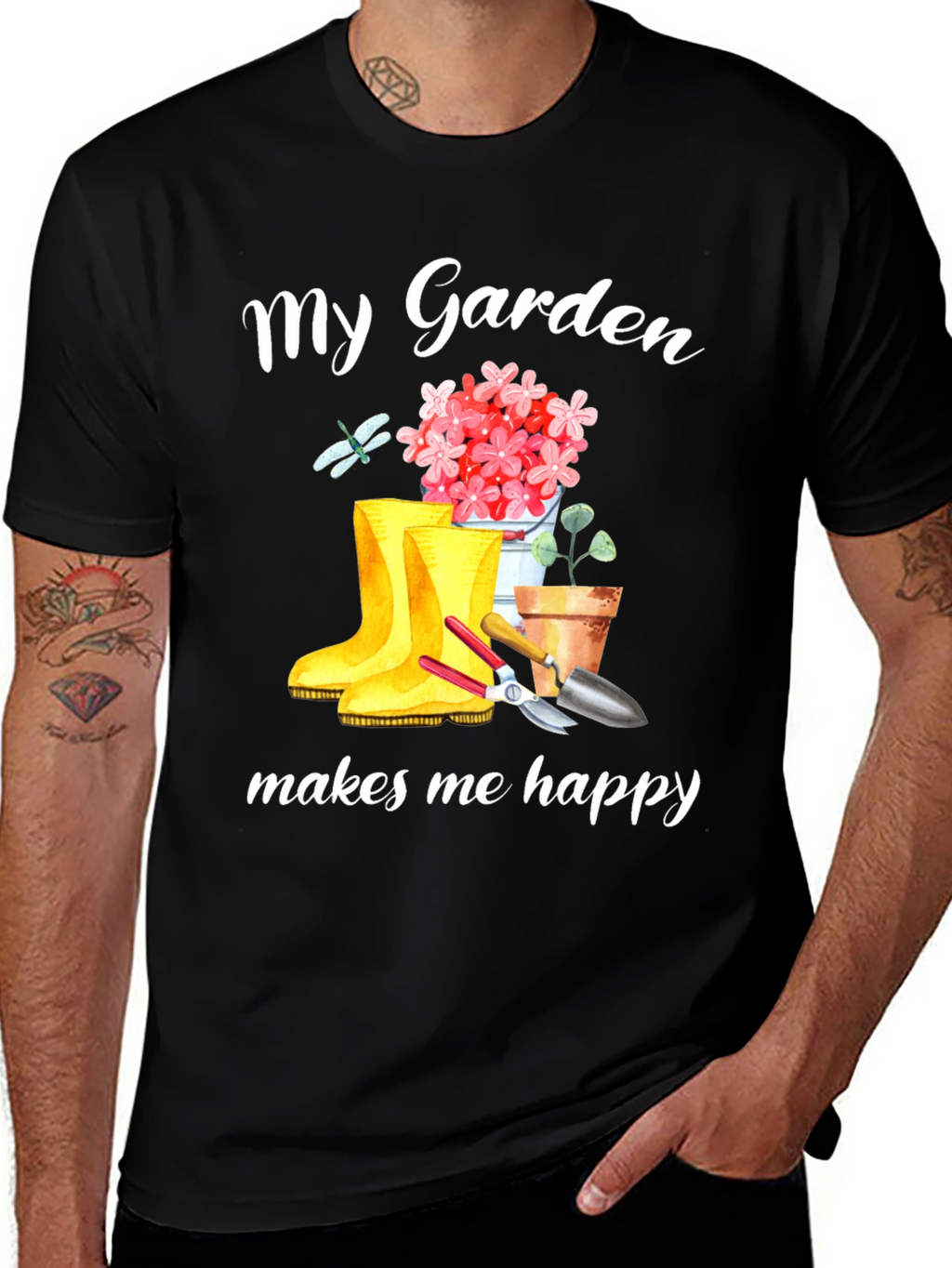 My Garden Makes Me Happy T-Shirt