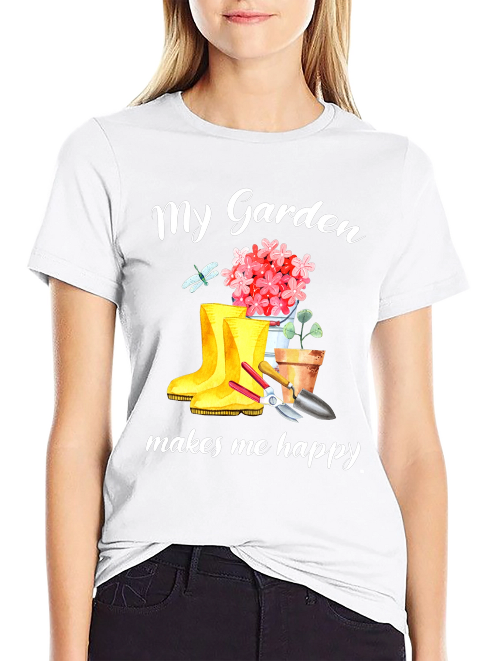 My Garden Makes Me Happy T-Shirt
