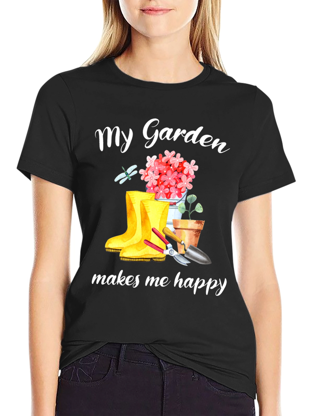 My Garden Makes Me Happy T-Shirt