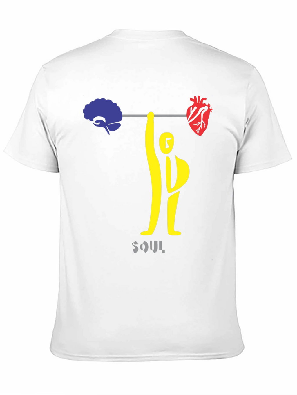 Brain & Heart Powerlifting T-Shirt