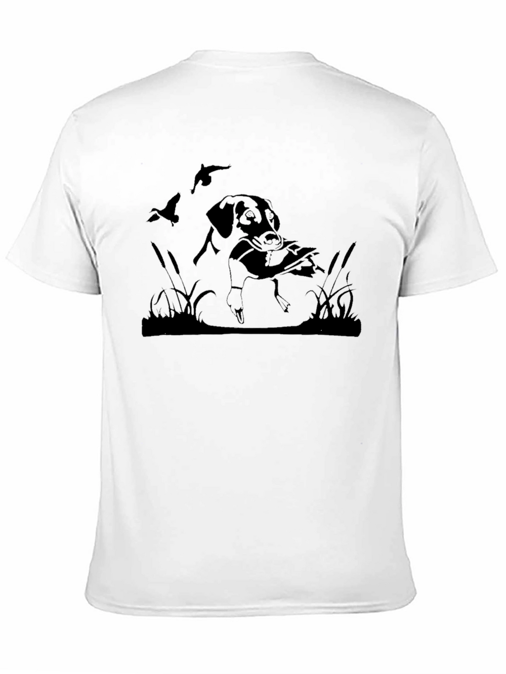 Hunting Dog Silhouette Graphic Tee