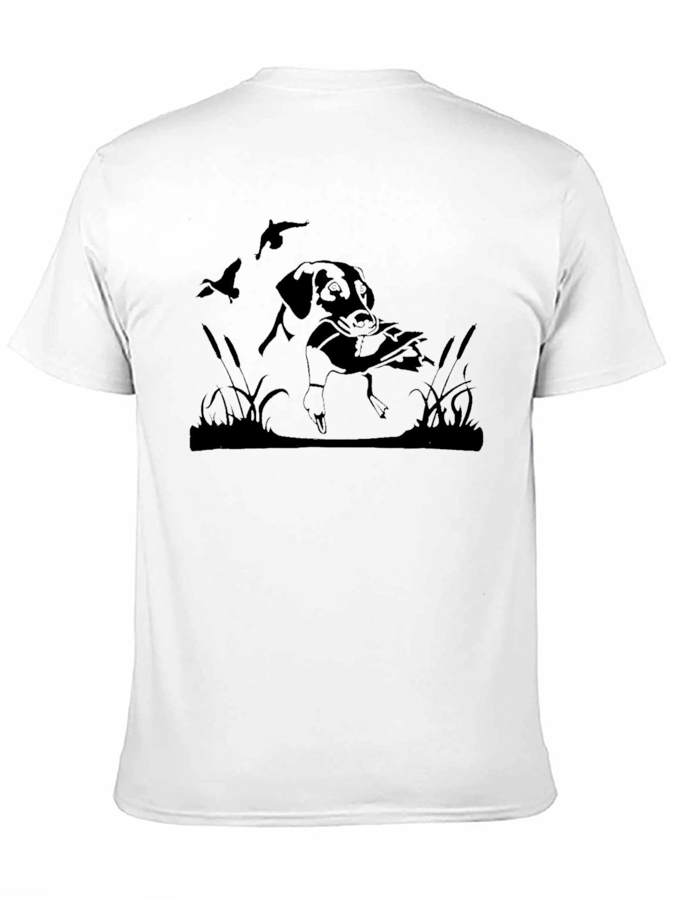 Hunting Dog Silhouette Graphic Tee