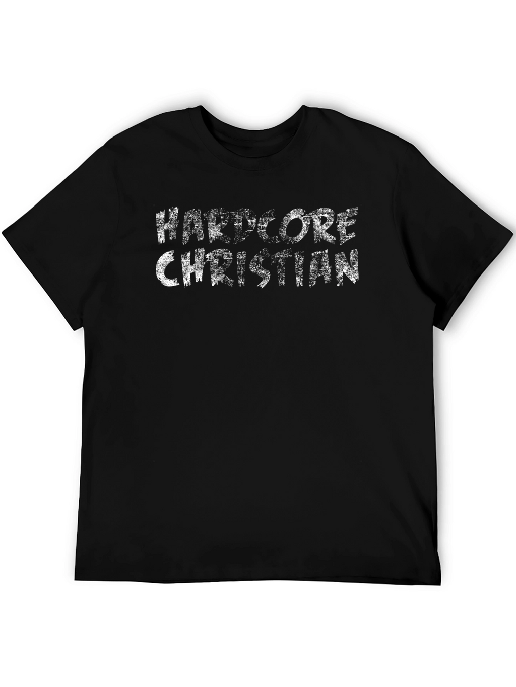 Hardcore Christian Black T-Shirt