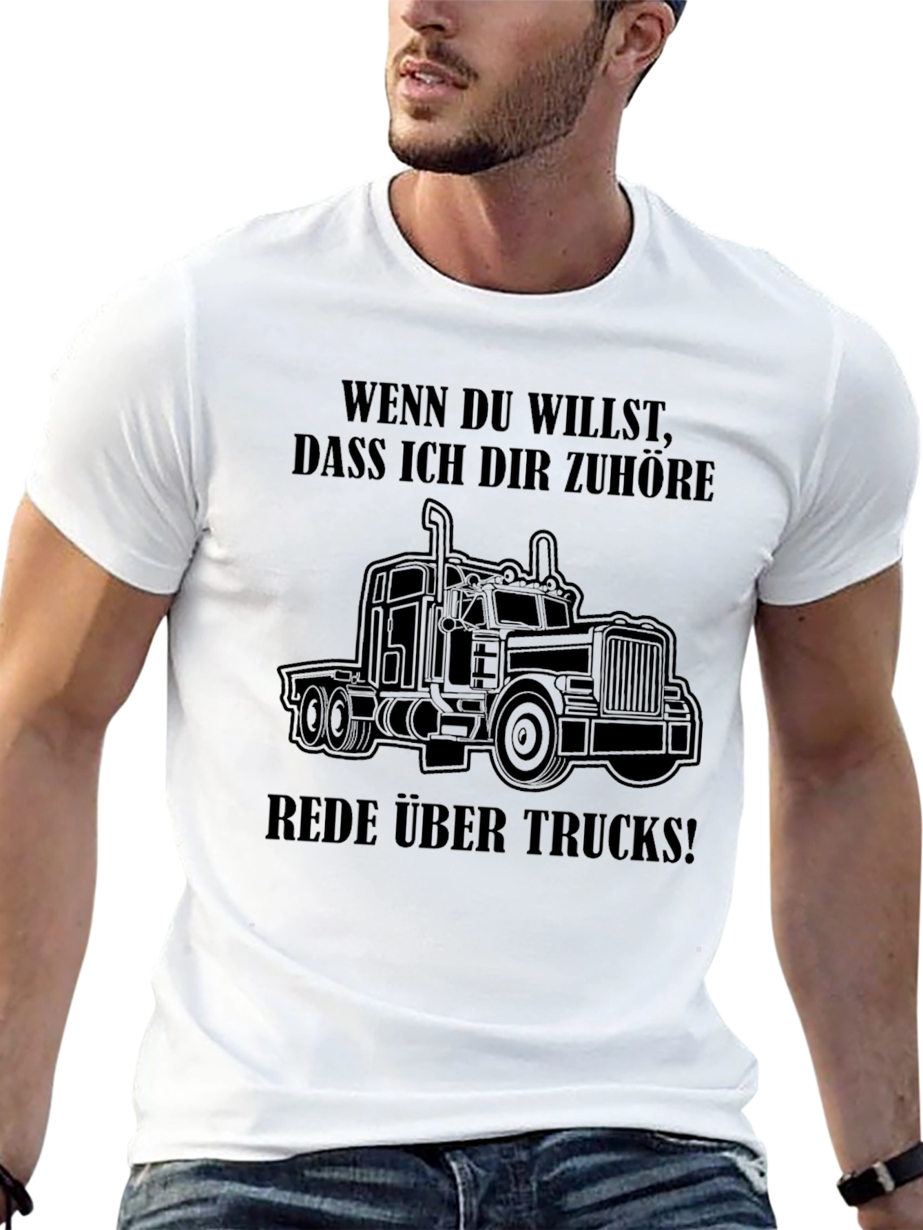 Truck Lovers Tee - German Text Design